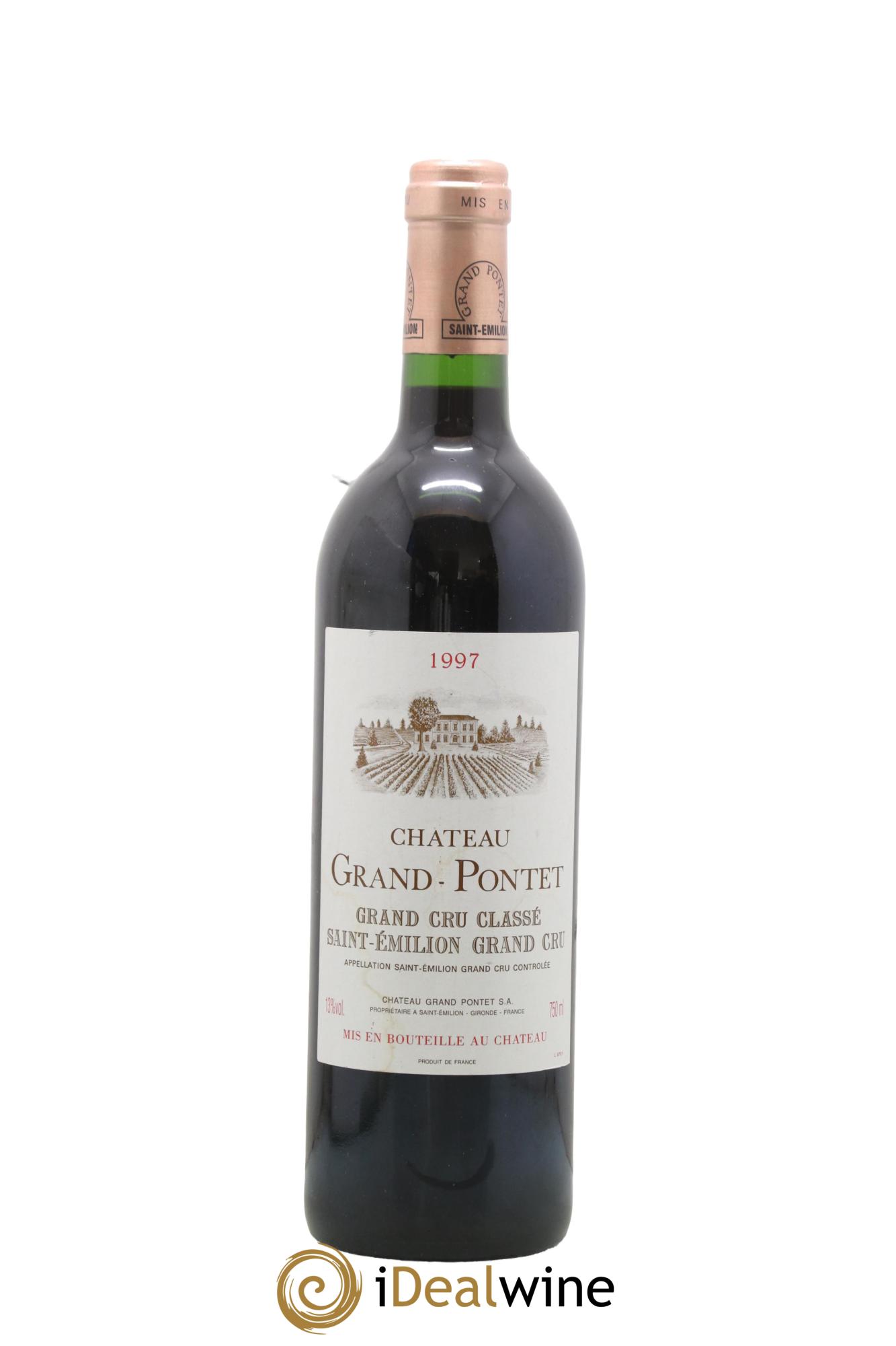 Château Grand Pontet Grand Cru Classé 1997 - Lot of 1 bottle - 0