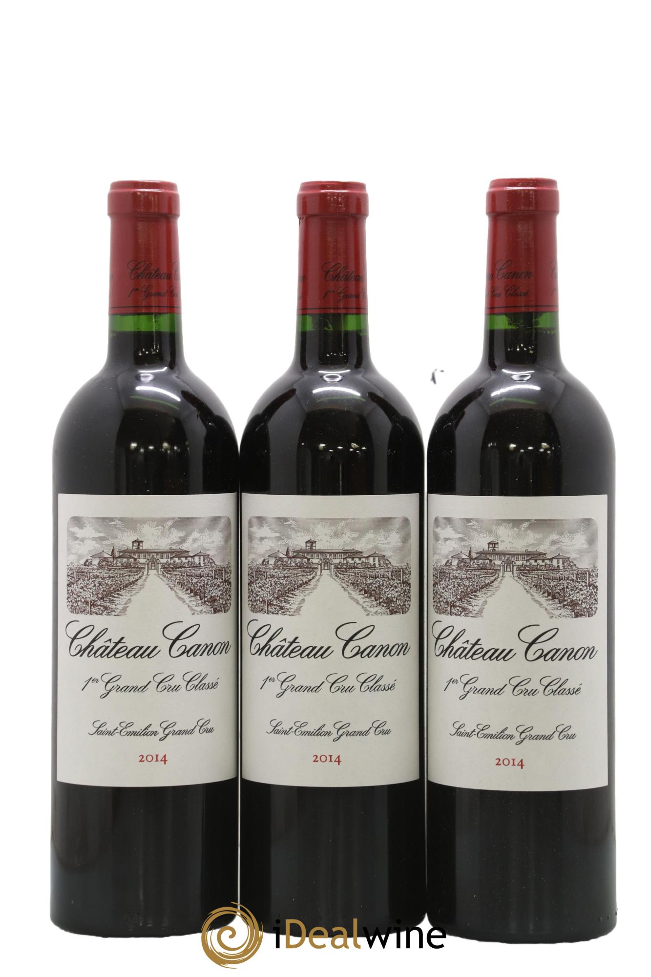 Château Canon 1er Grand Cru Classé B 2014 - Lot de 6 bouteilles - 1