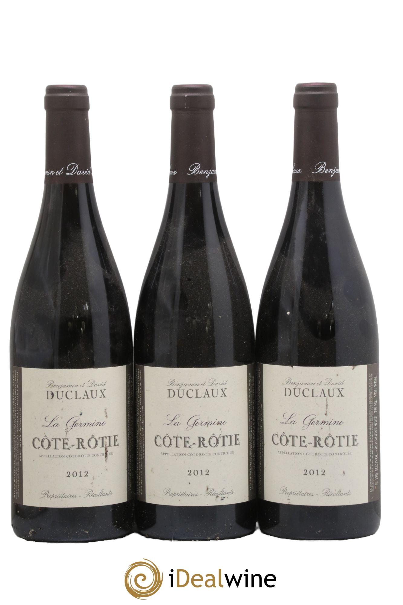 Côte-Rôtie La Germine Domaine Duclaux 2012 - Lot de 3 bouteilles - 0