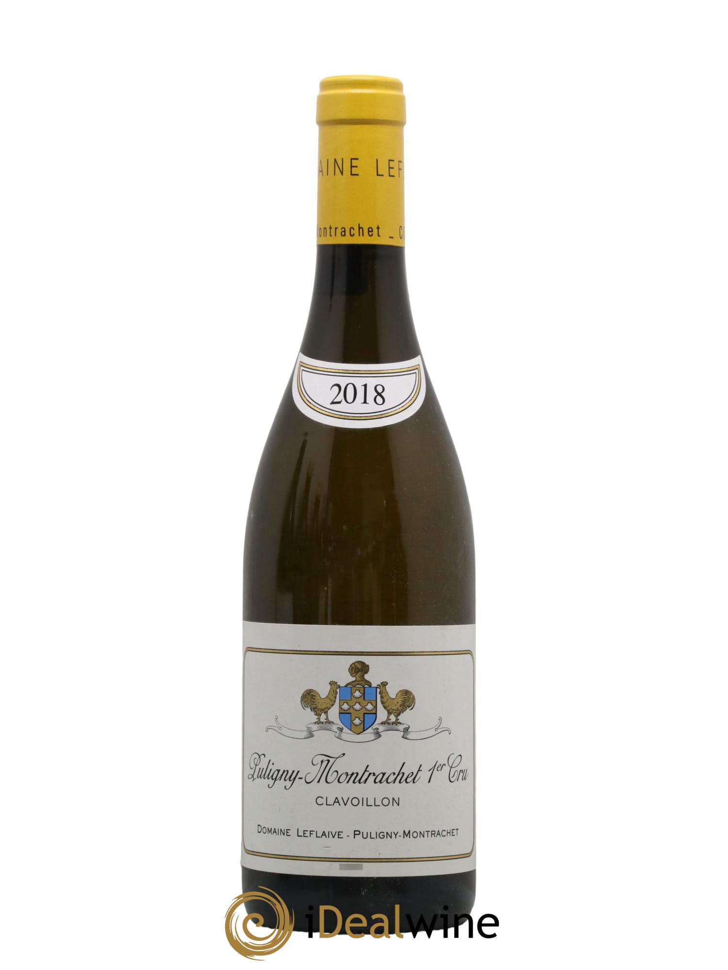 Puligny-Montrachet 1er Cru Clavoillon Leflaive (Domaine) 2018 - Lot de 1 bouteille - 0
