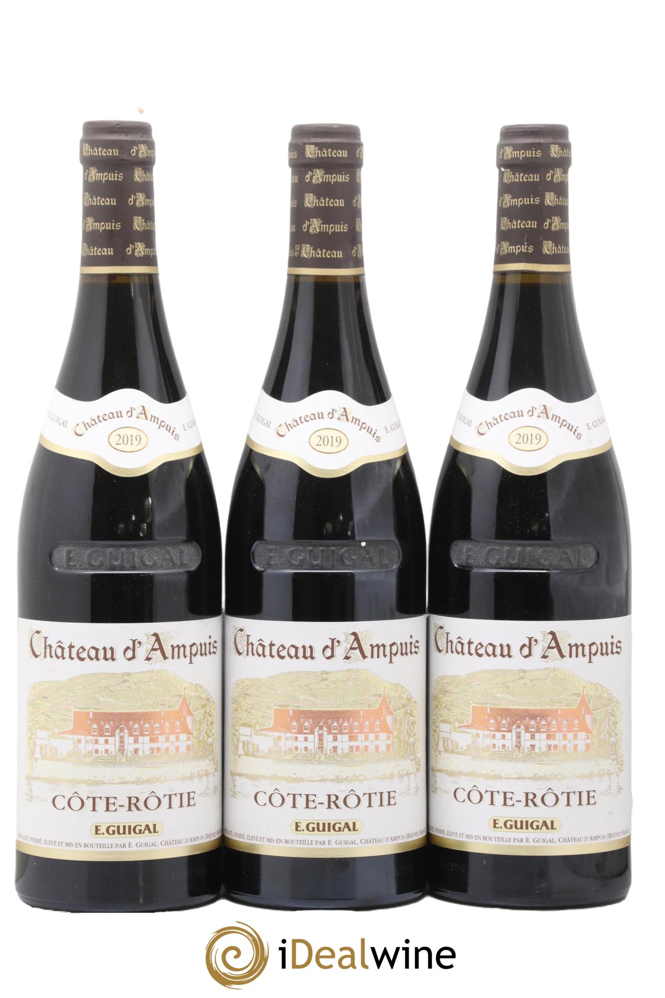 Côte-Rôtie Château d'Ampuis Guigal 2019 - Lot of 3 bottles - 0