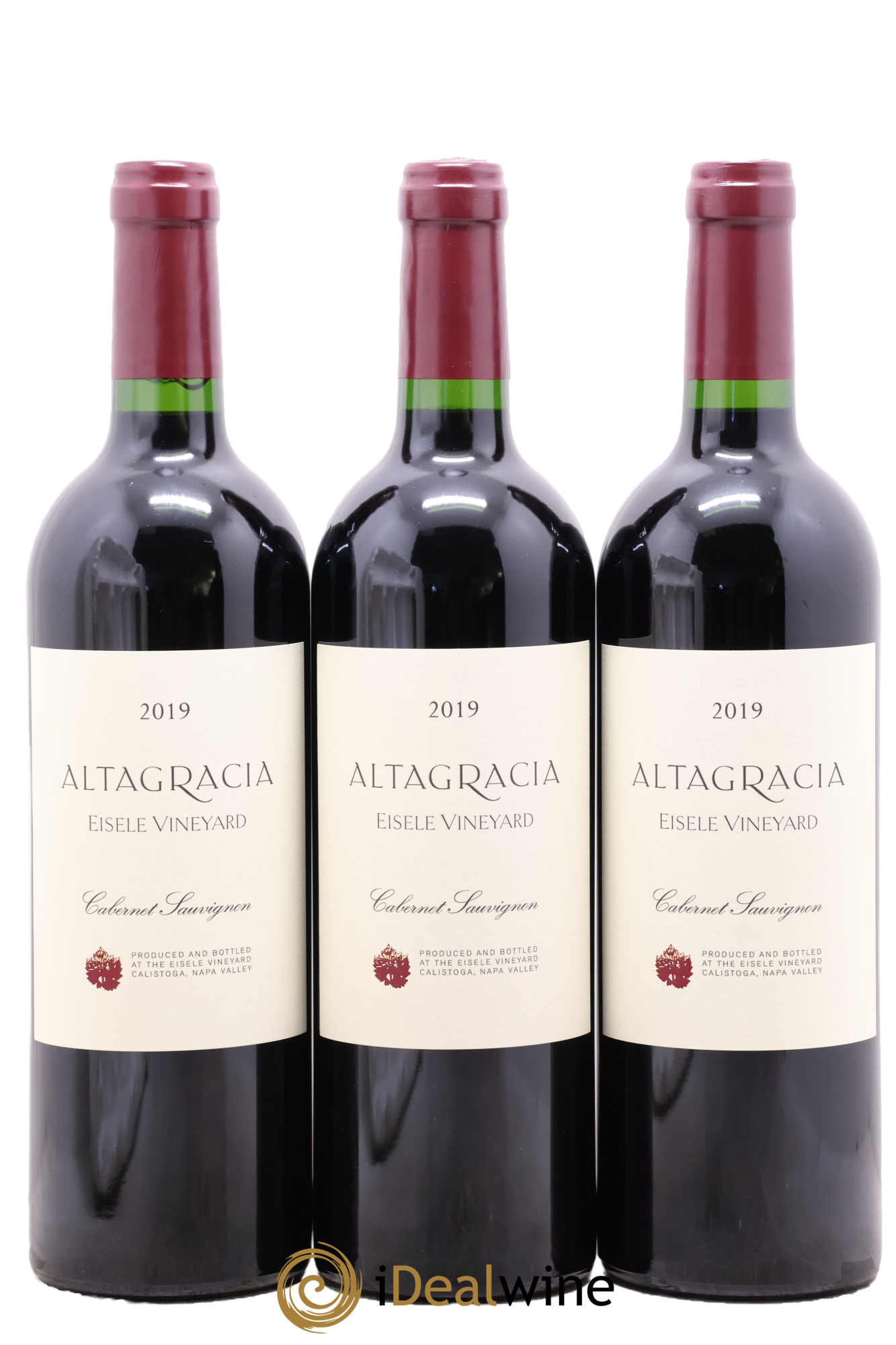 Eisele Vineyard Araujo Estate Wines Altagracia 2019 - Lot de 3 bouteilles - 0