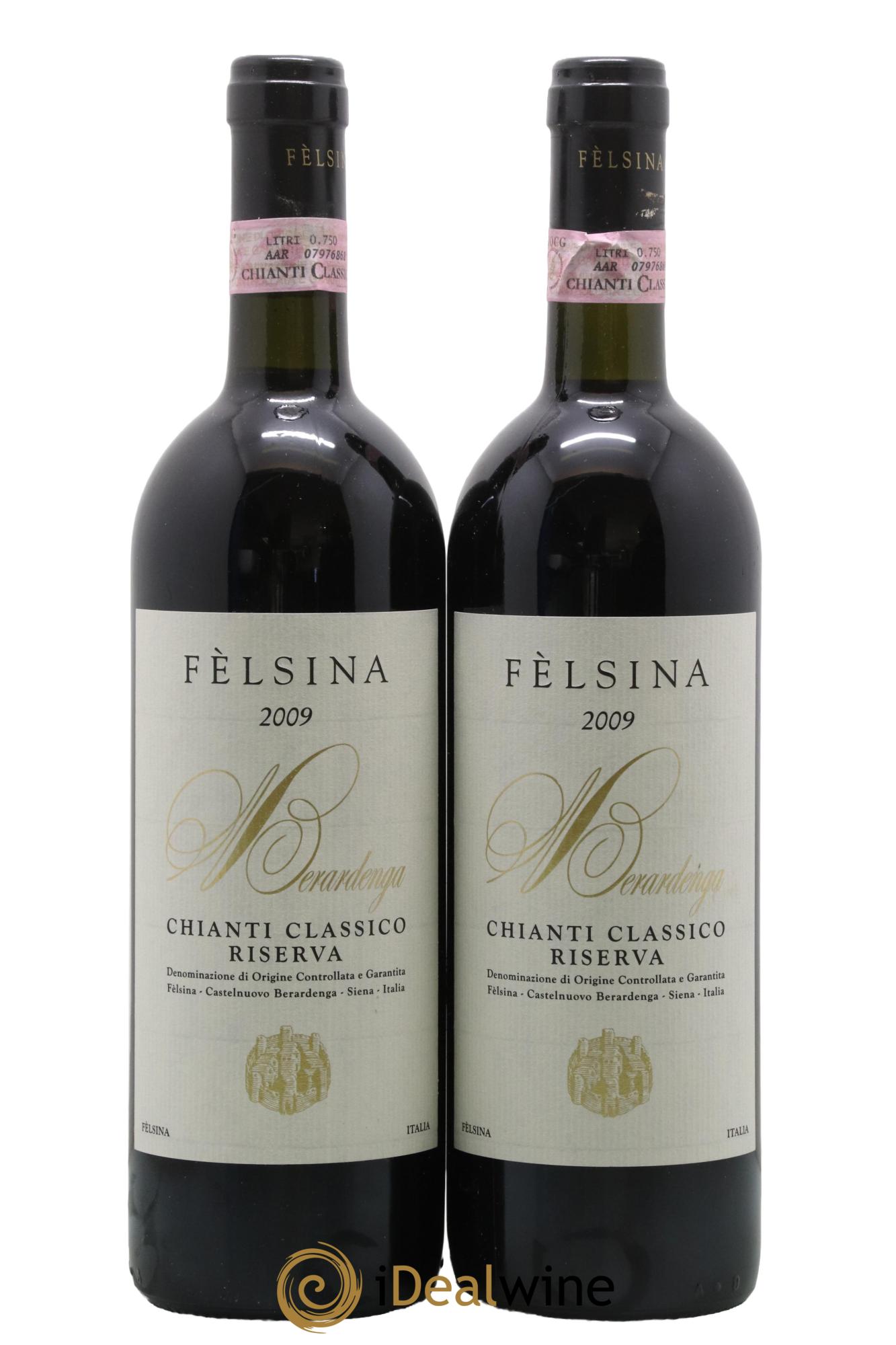 Chianti Classico DOCG Riserva Fèlsina 2009 - Lot of 2 bottles - 0