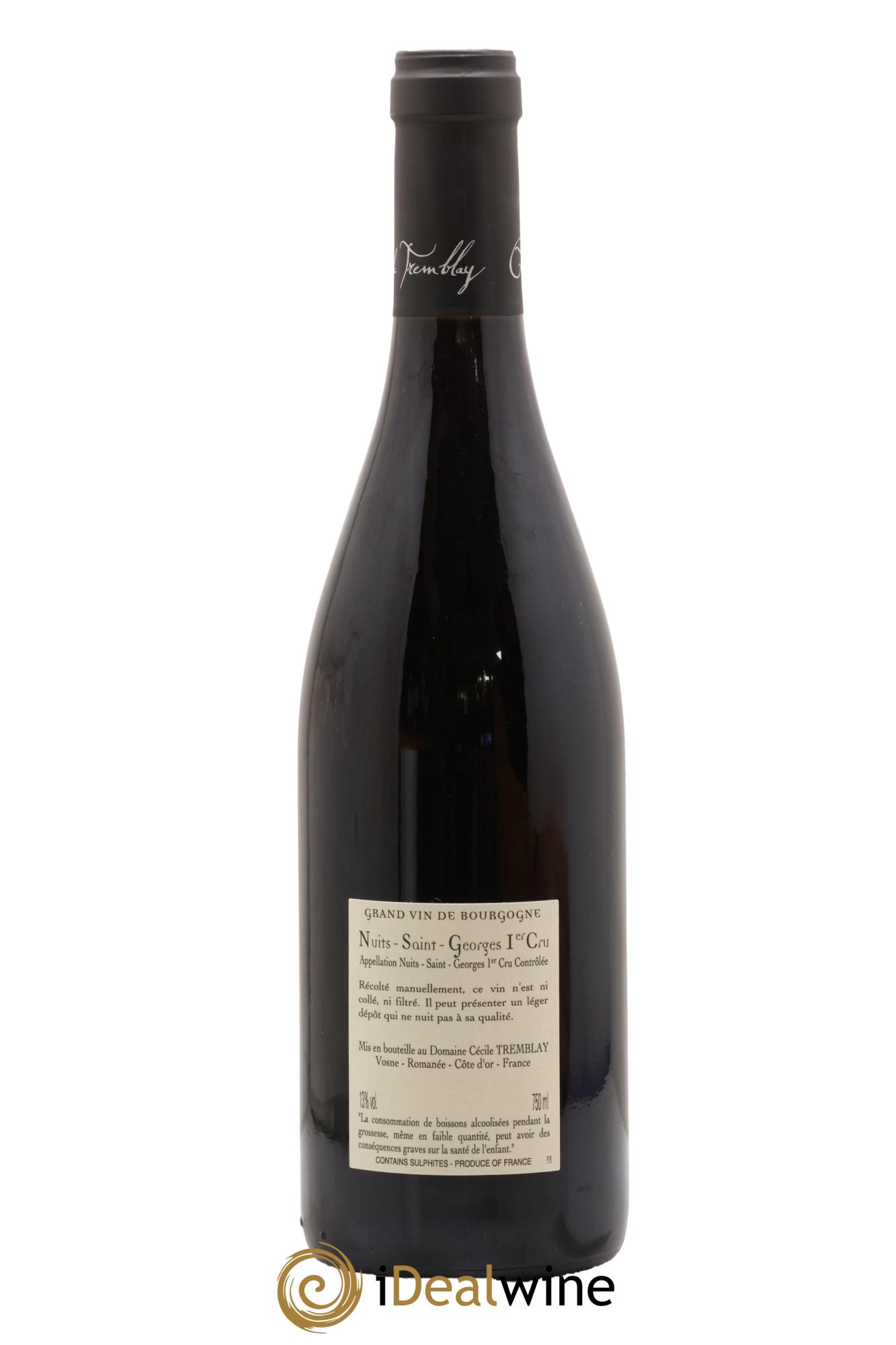 Nuits-Saint-Georges 1er Cru Les Murgers Cécile Tremblay 2023 - Lote de 1 botella - 1