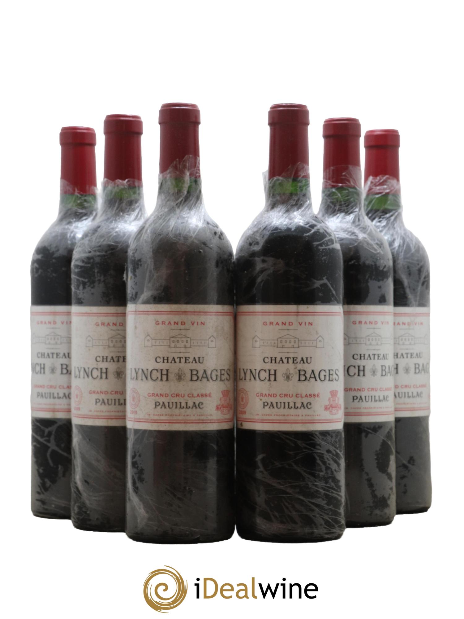 Château Lynch Bages 5ème Grand Cru Classé 2009 - Lot de 6 bouteilles - 0