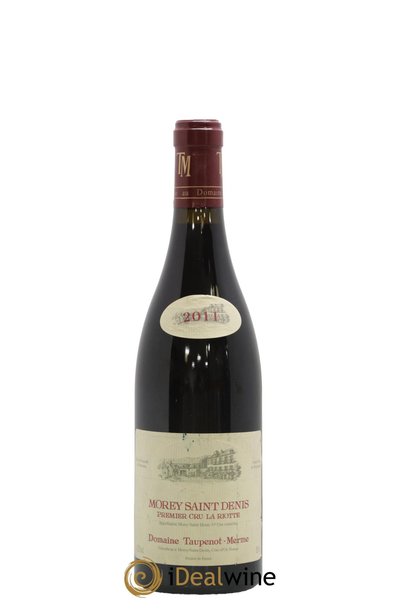 Morey Saint-Denis 1er Cru La Riotte Taupenot-Merme 2011 - Posten von 1 Flasche - 0