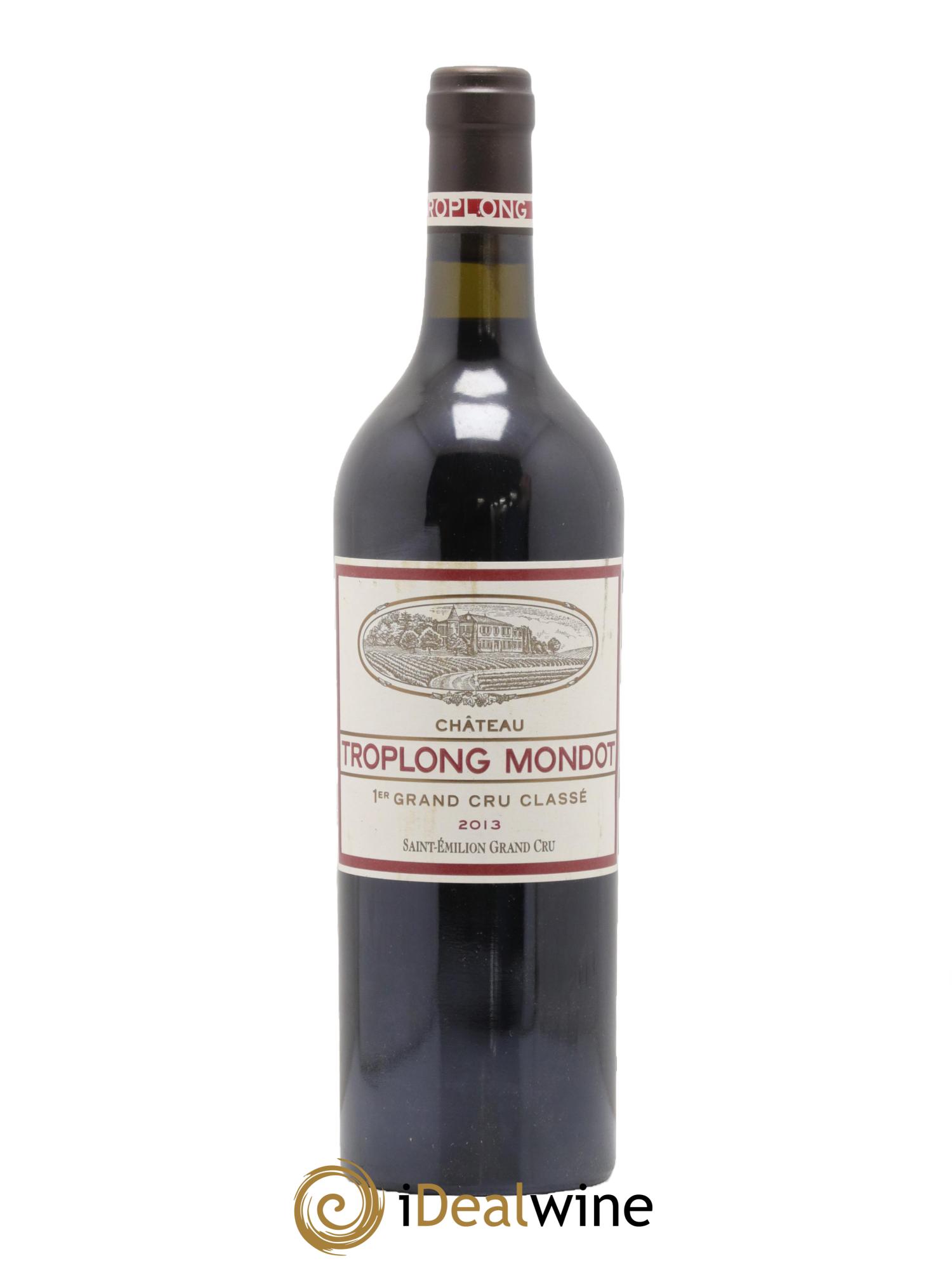 Château Troplong Mondot 1er Grand Cru Classé B 2013 - Posten von 1 Flasche - 0