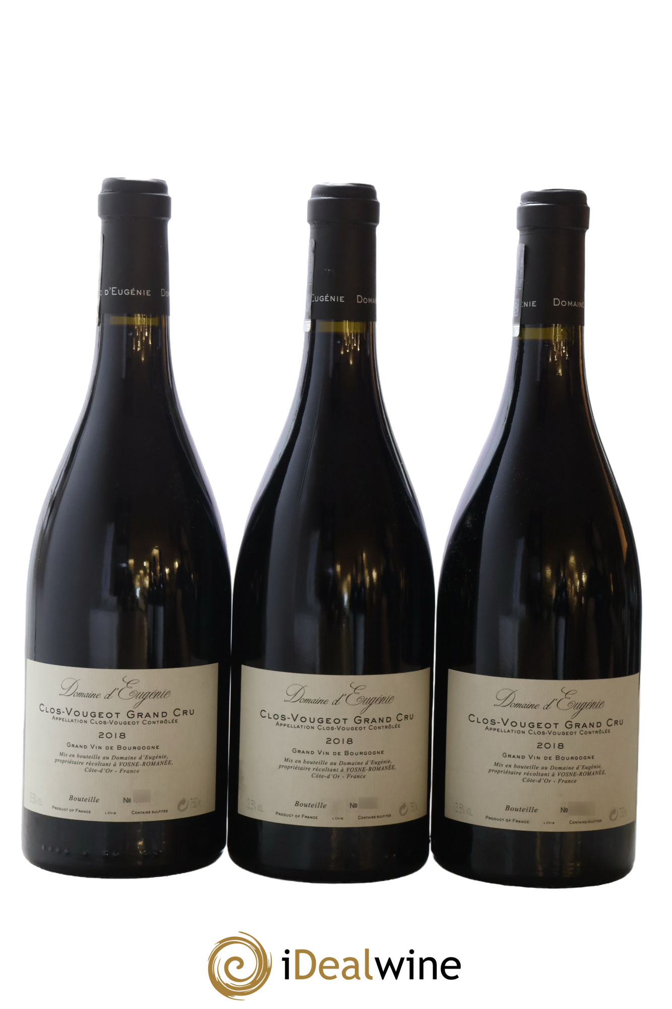 Clos de Vougeot Grand Cru Domaine René Engel - Domaine Eugénie 2018 - Lot de 6 bouteilles - 2