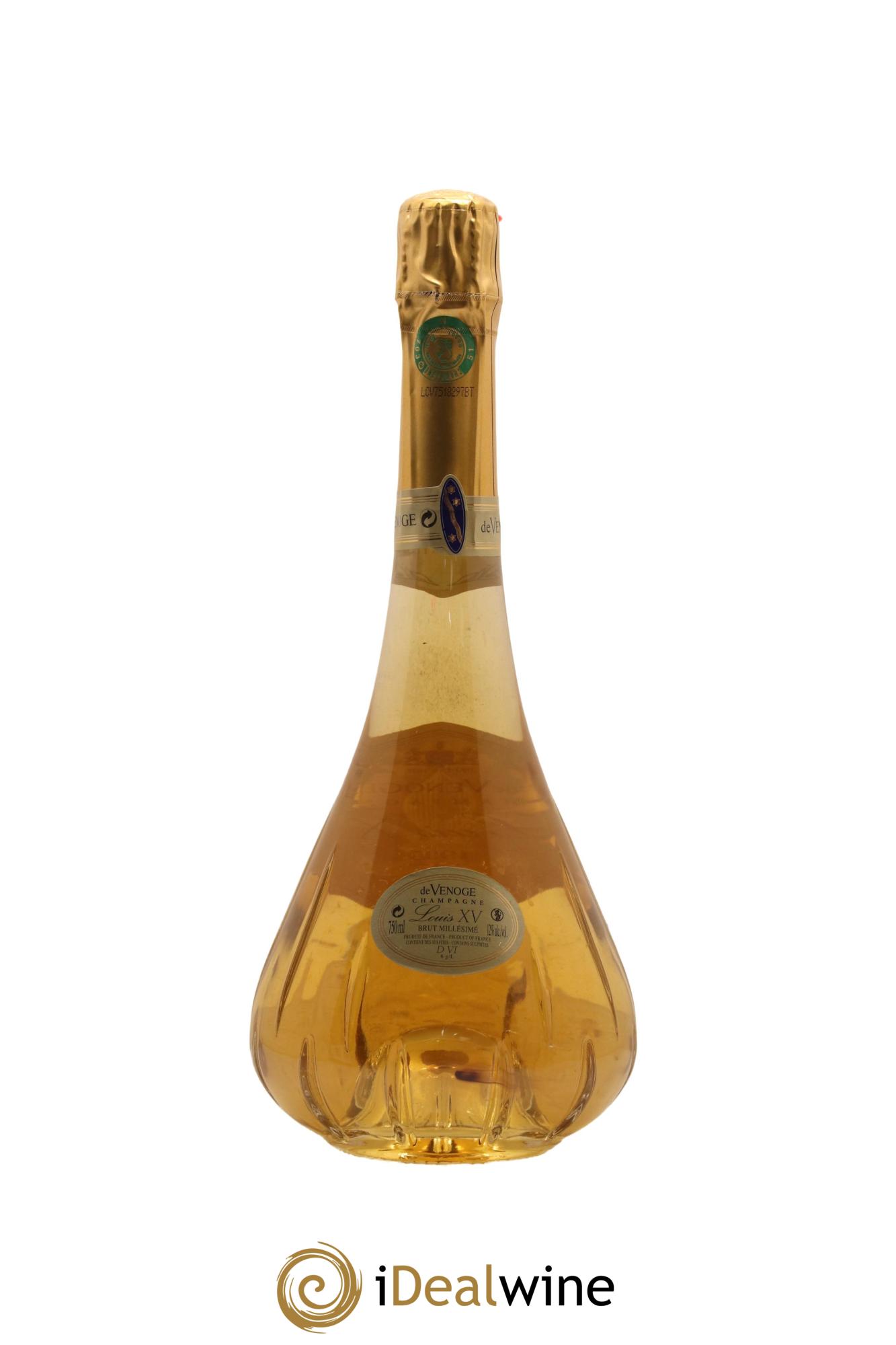 Louis XV De Venoge 1995 - Lot de 1 bouteille - 2