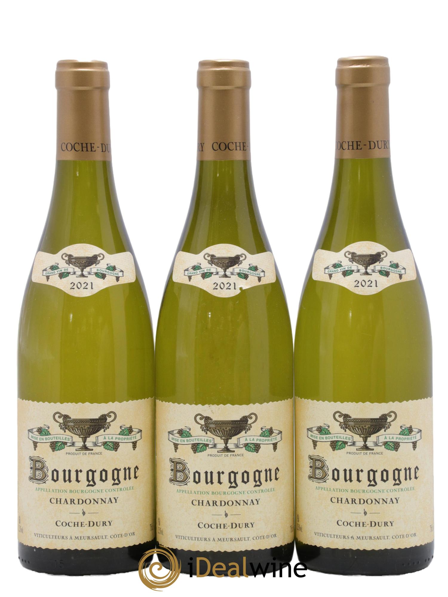 Bourgogne Coche Dury (Domaine) 2021 - Lot de 3 bouteilles - 0