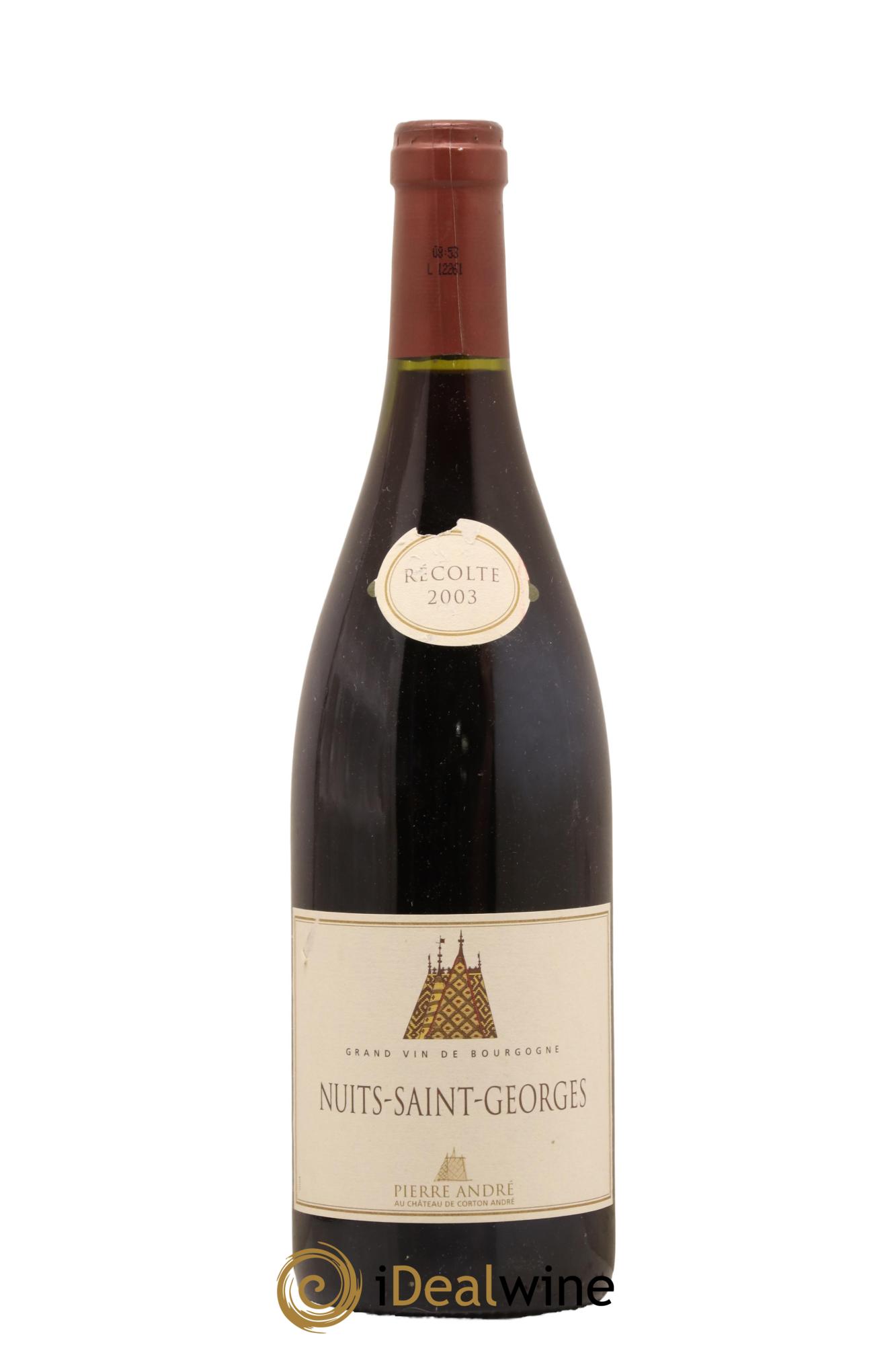 Nuits-Saint-Georges Maison Pierre Andre 2003 - Lot de 1 bouteille - 0