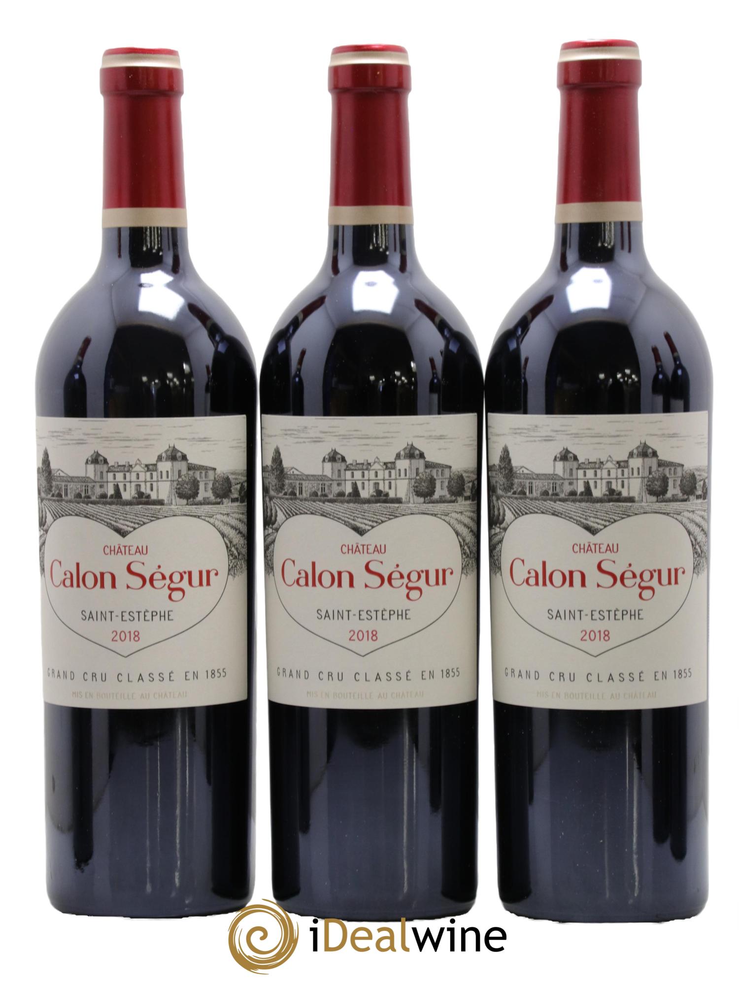 Château Calon Ségur 3ème Grand Cru Classé 2018 - Lotto di 12 bottiglie - 1