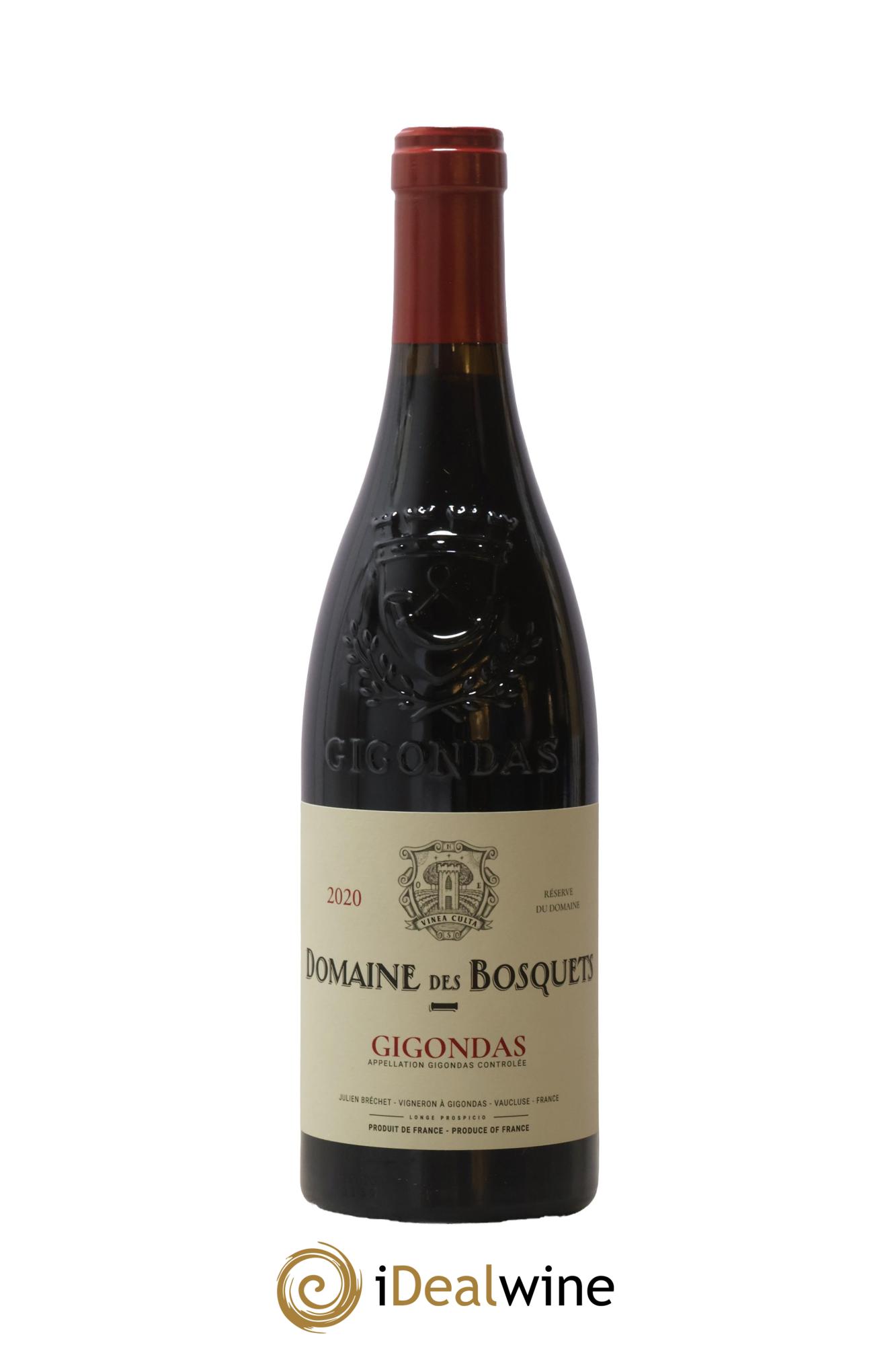 Gigondas Réserve Domaine des Bosquets 2020 - Posten von 1 Flasche - 0