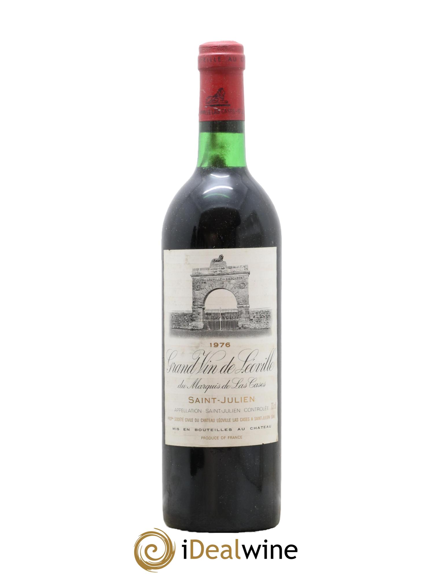 Château Léoville Las Cases 2ème Grand Cru Classé 1976 - Lot de 1 bouteille - 0
