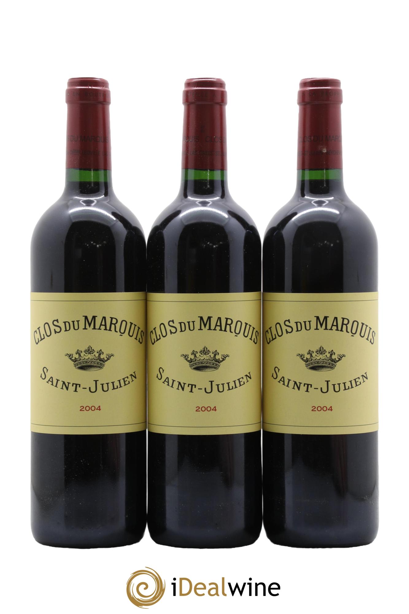 Clos du Marquis  2004 - Lotto di 3 bottiglie - 0