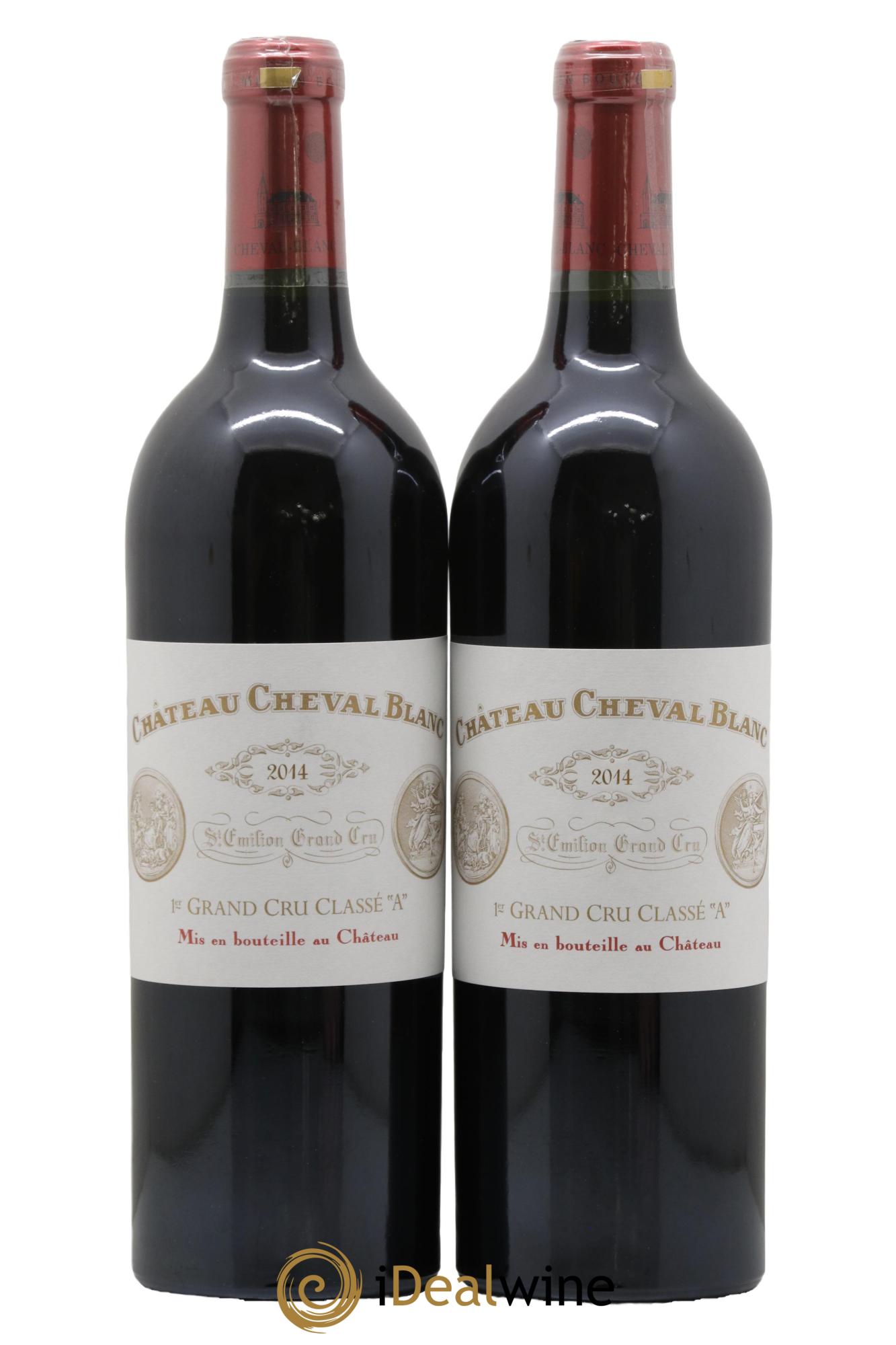 Château Cheval Blanc 1er Grand Cru Classé A 2014 - Lot de 2 bouteilles - 0