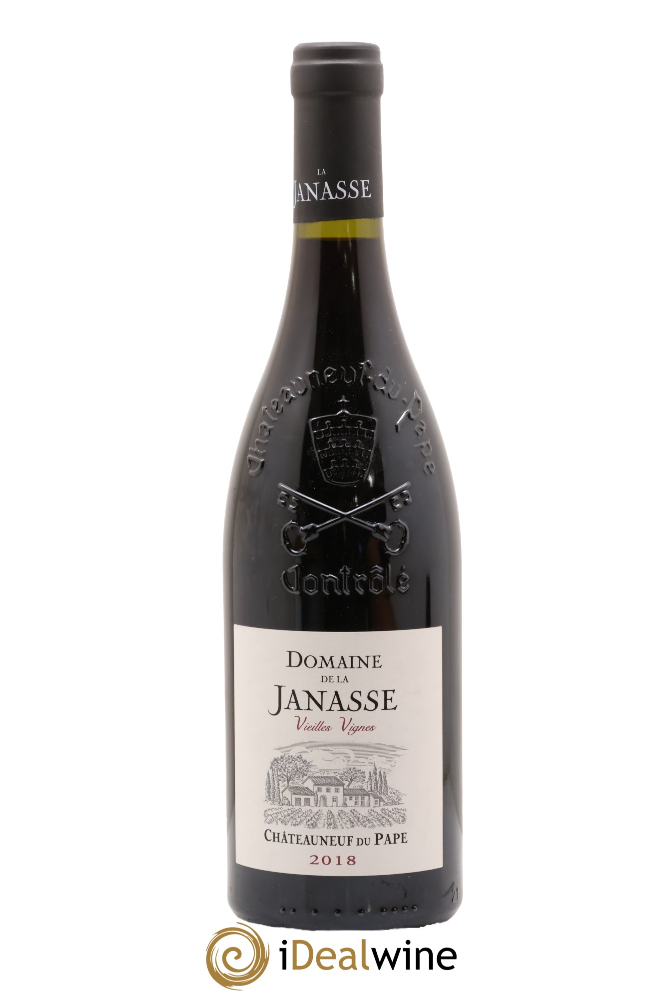 Châteauneuf-du-Pape Cuvée Vieilles Vignes La Janasse (Domaine de) 2018 - Lot de 1 bouteille - 0