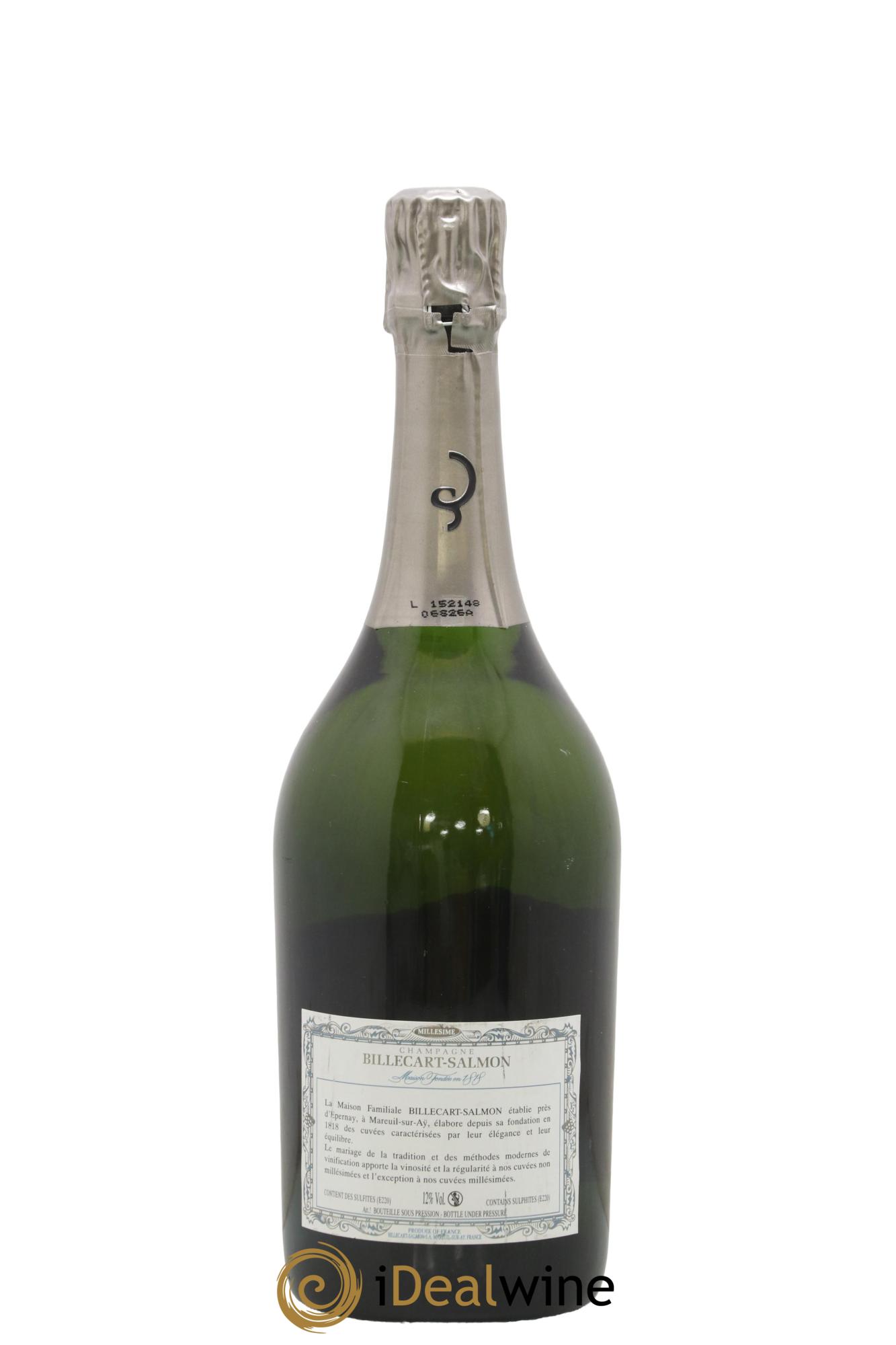 Blanc de Blancs Grand Cru Brut Billecart-Salmon 1999 - Lot of 1 bottle - 1