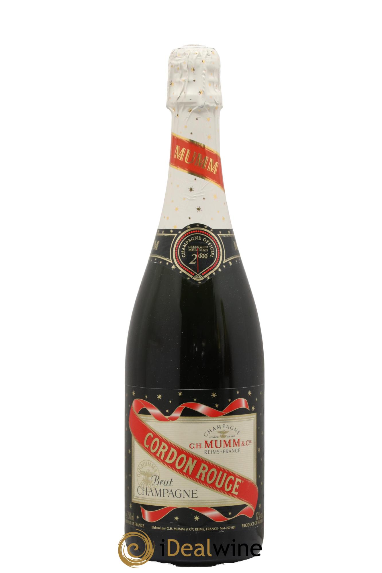 Cordon Rouge Mumm 2000 - Lot of 1 bottle - 0