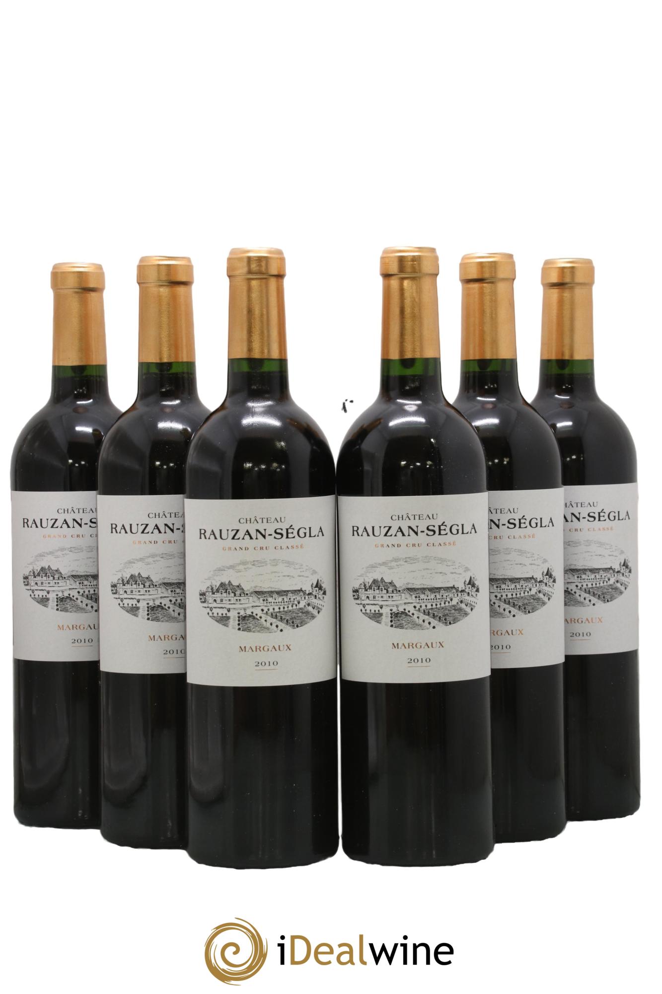 Château Rauzan Ségla Grand Cru Classé 2010 - Lot of 6 bottles - 0