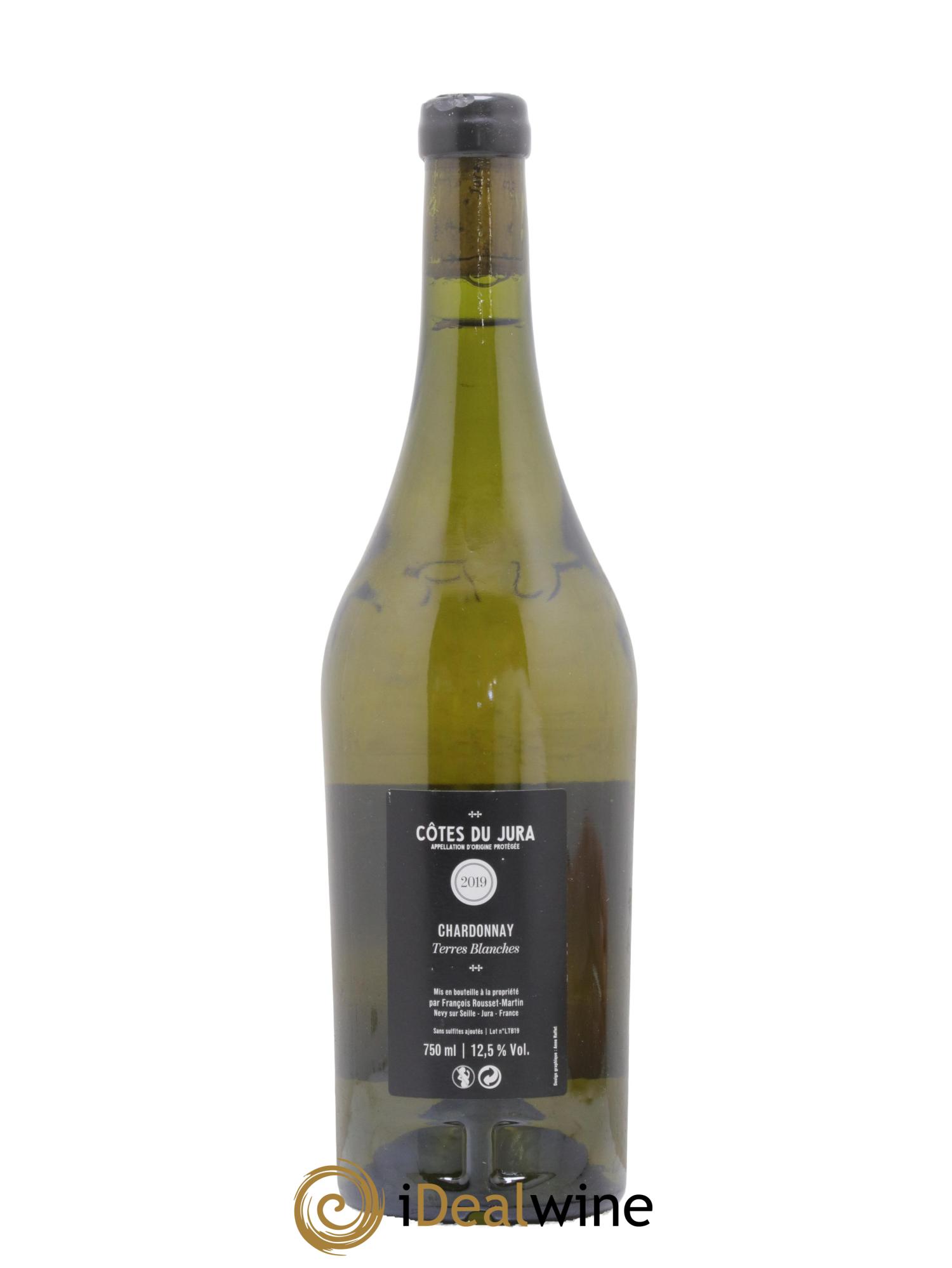 Vin de France Terres Blanches Chardonnay François Rousset Martin 2019 - Lotto di 1 bottiglia - 1