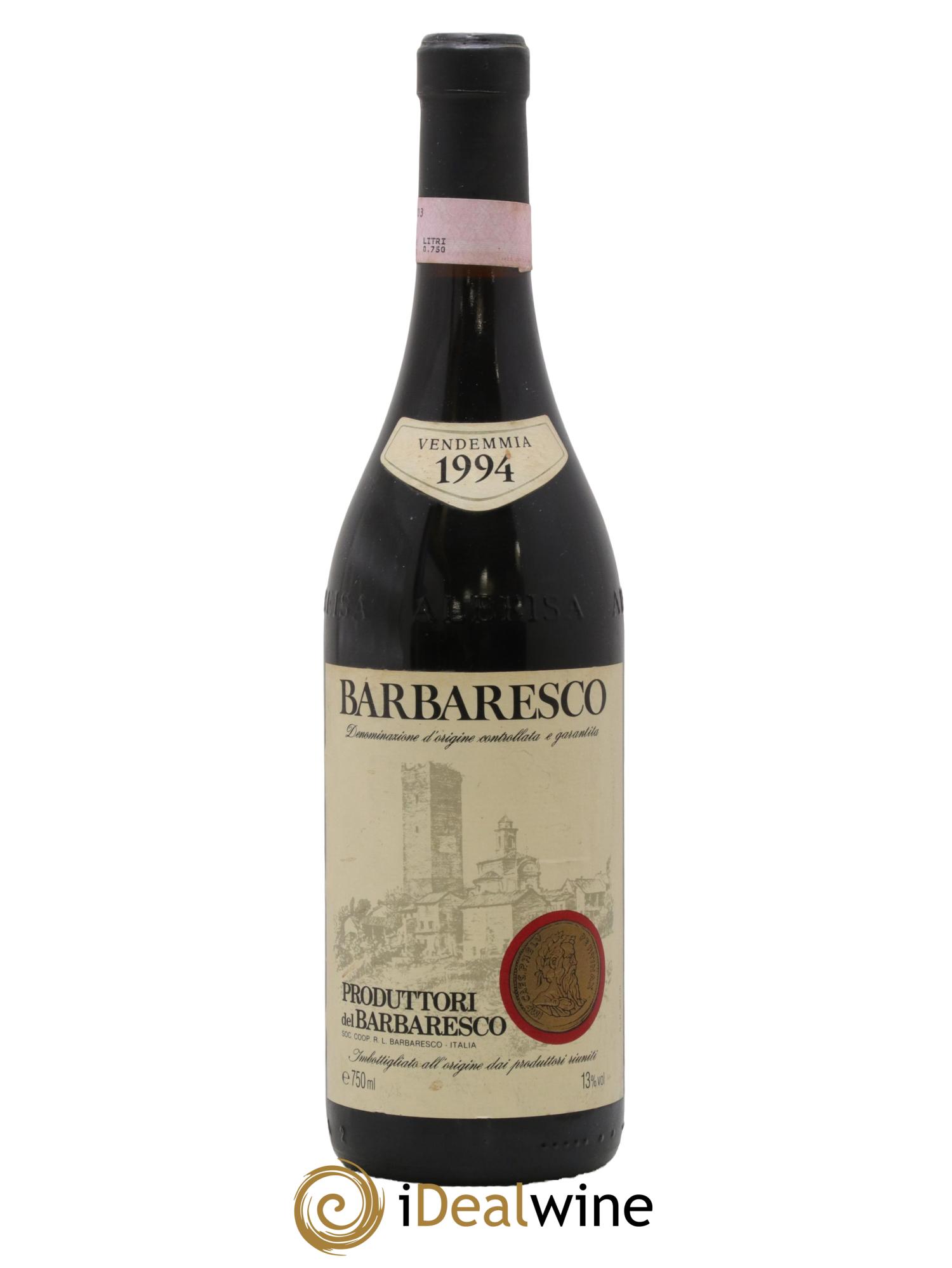 Barolo Riserva Produttori del Barbaresco 1994 - Lot of 1 bottle - 0