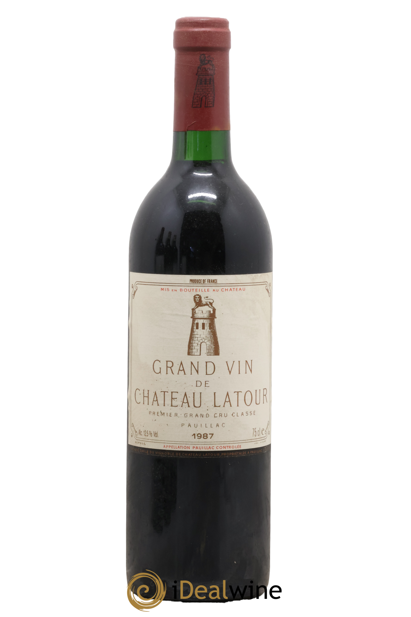 Château Latour 1er Grand Cru Classé 1987 - Lot of 1 bottle - 0