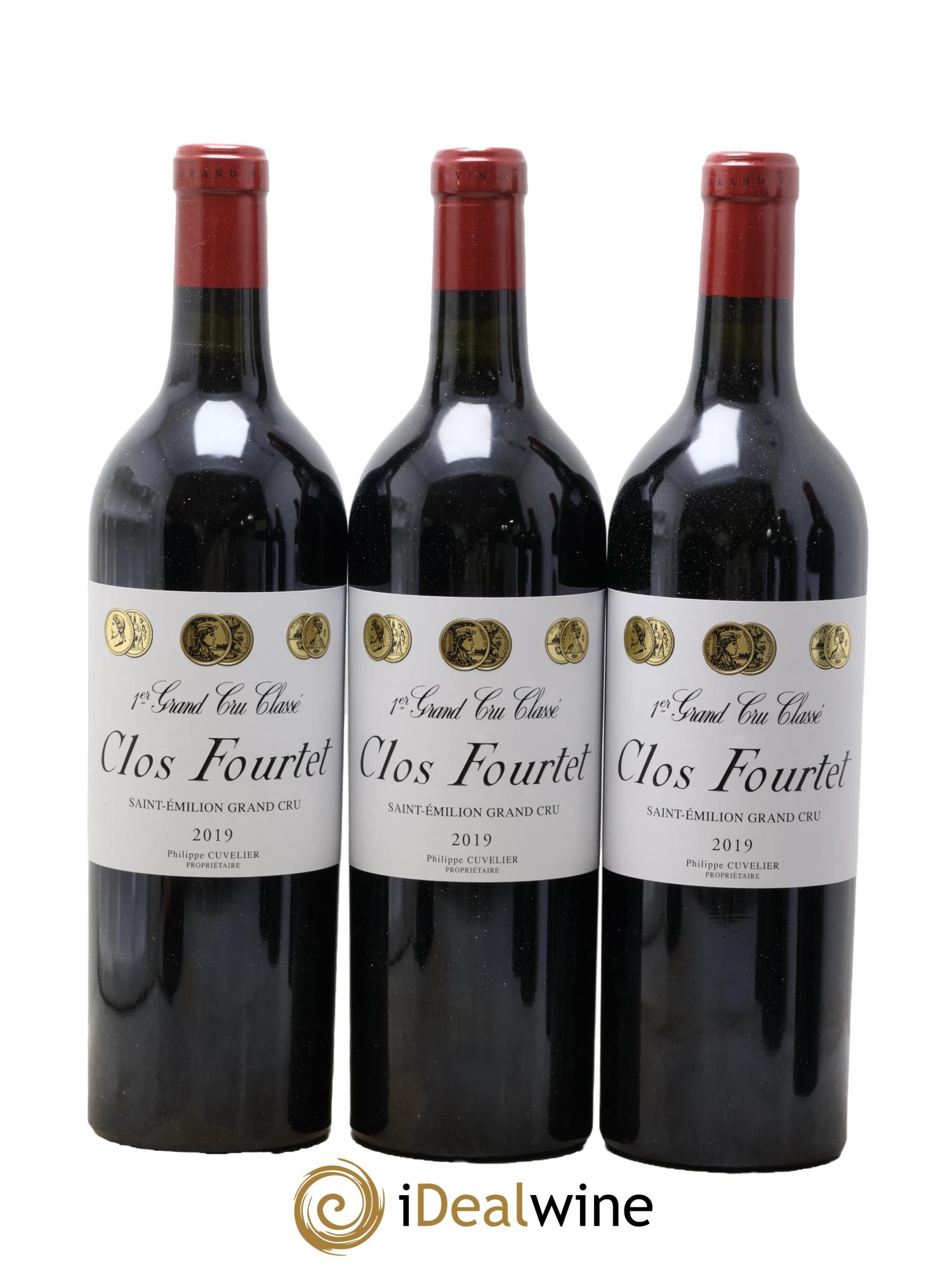 Clos Fourtet 1er Grand Cru Classé B 2019 - Lot of 6 bottles - 1