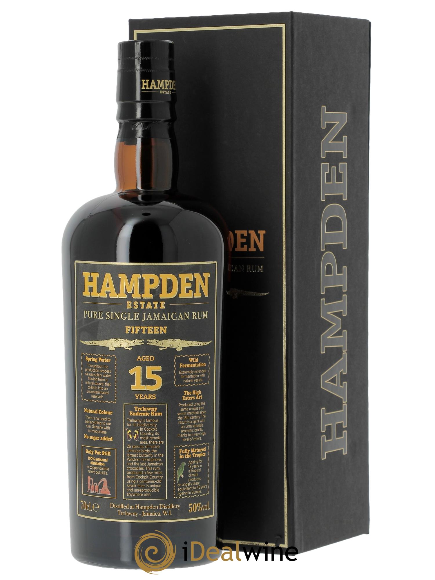 Hampden HAMPDEN 15 ans Fifteen - Lot of 1 bottle - 0