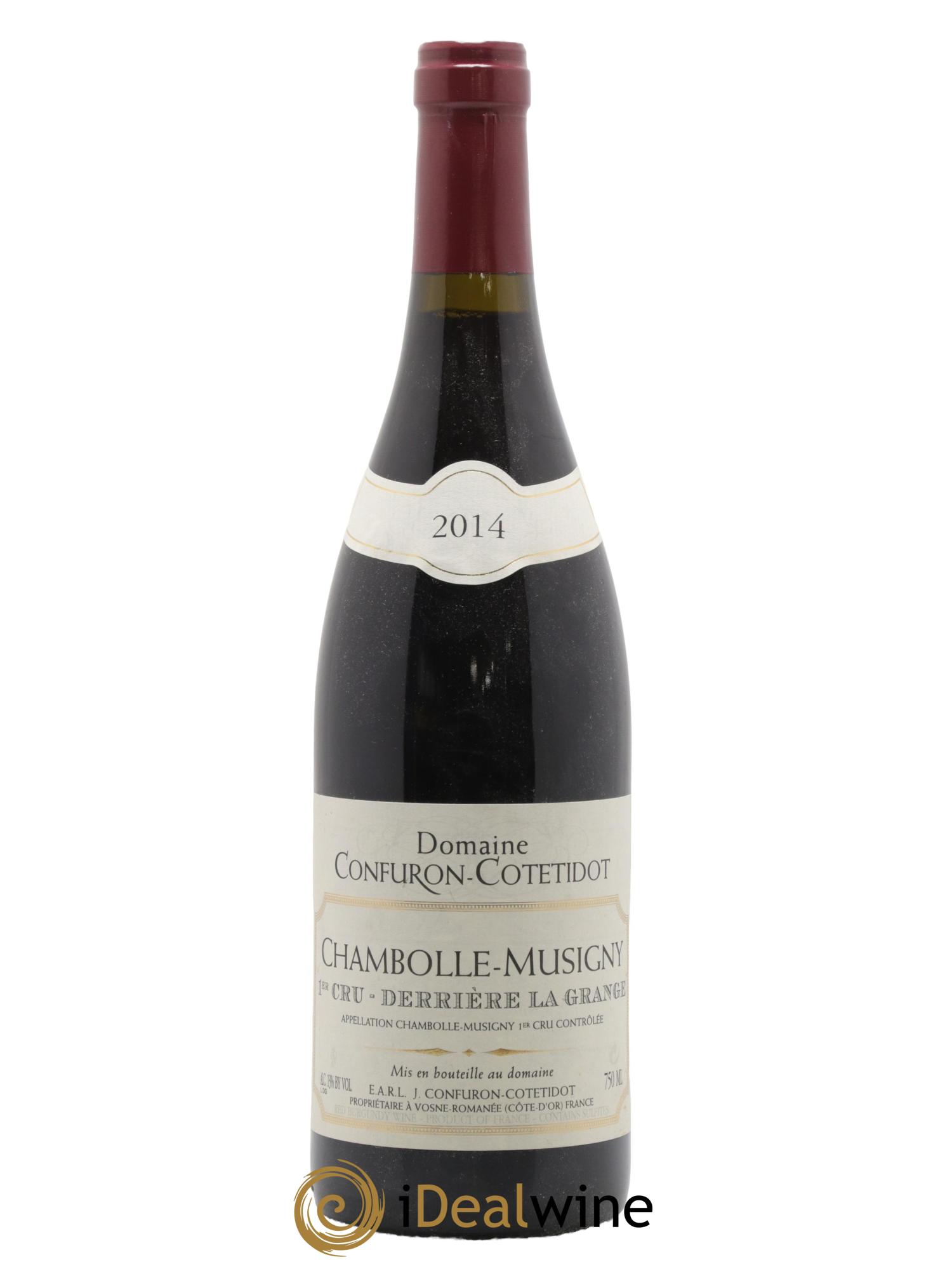 Chambolle-Musigny 1er Cru Derrière la Grange Confuron-Cotetidot 2014 - Lotto di 1 bottiglia - 0