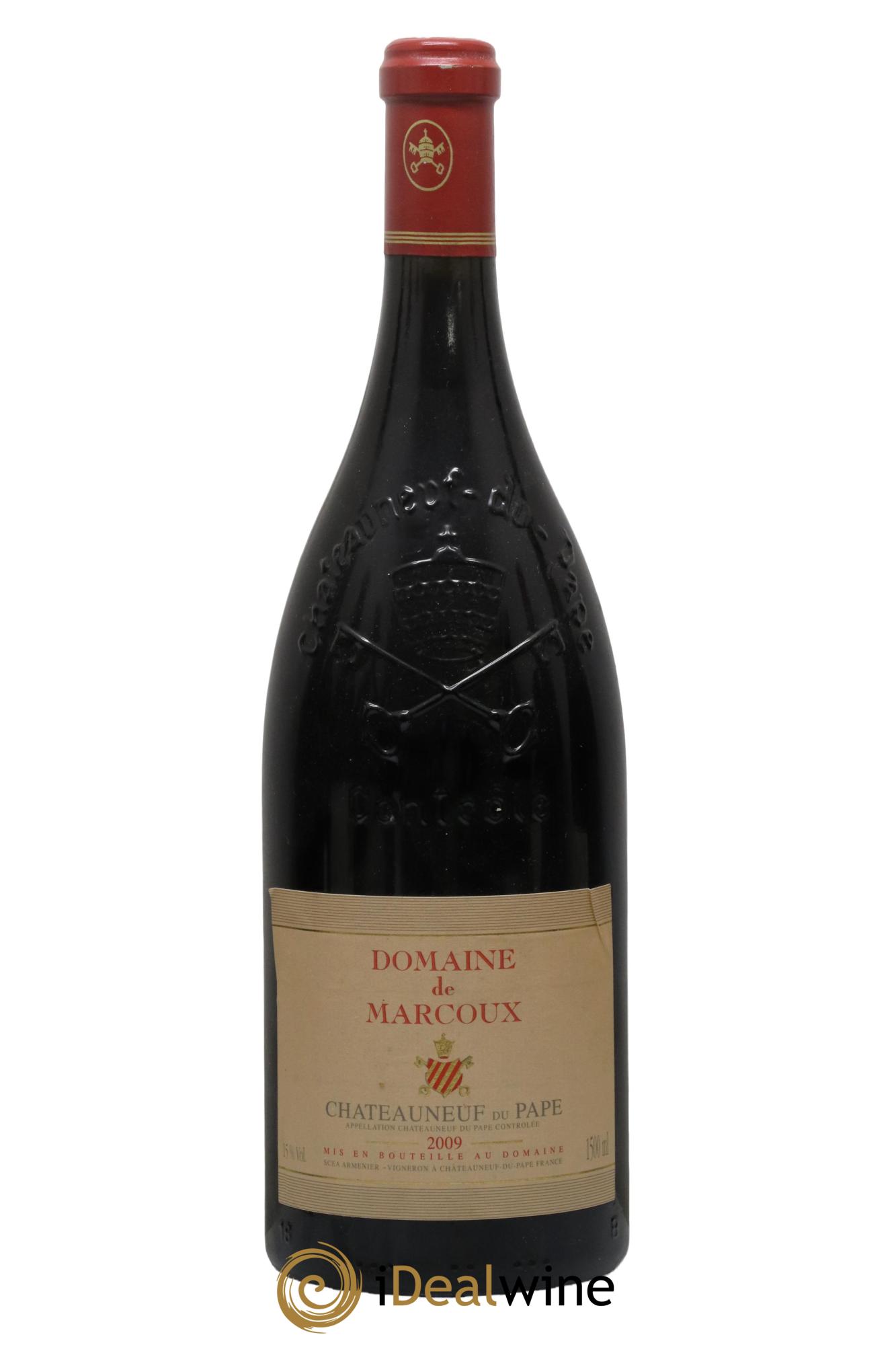 Châteauneuf-du-Pape Marcoux (Domaine de) 2009 - Lot of 1 magnum - 0