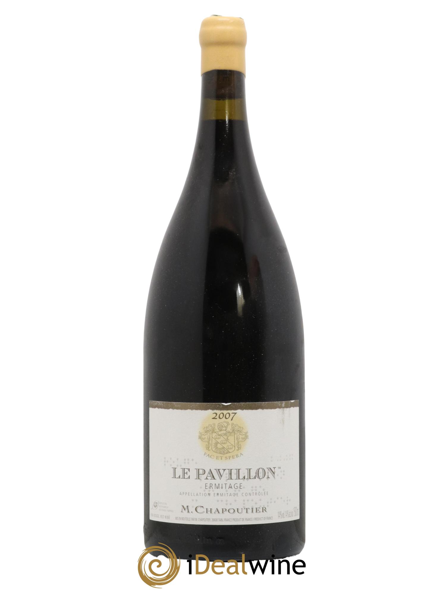 Hermitage Ermitage Le Pavillon Chapoutier 2007 - Lot de 1 magnum - 0