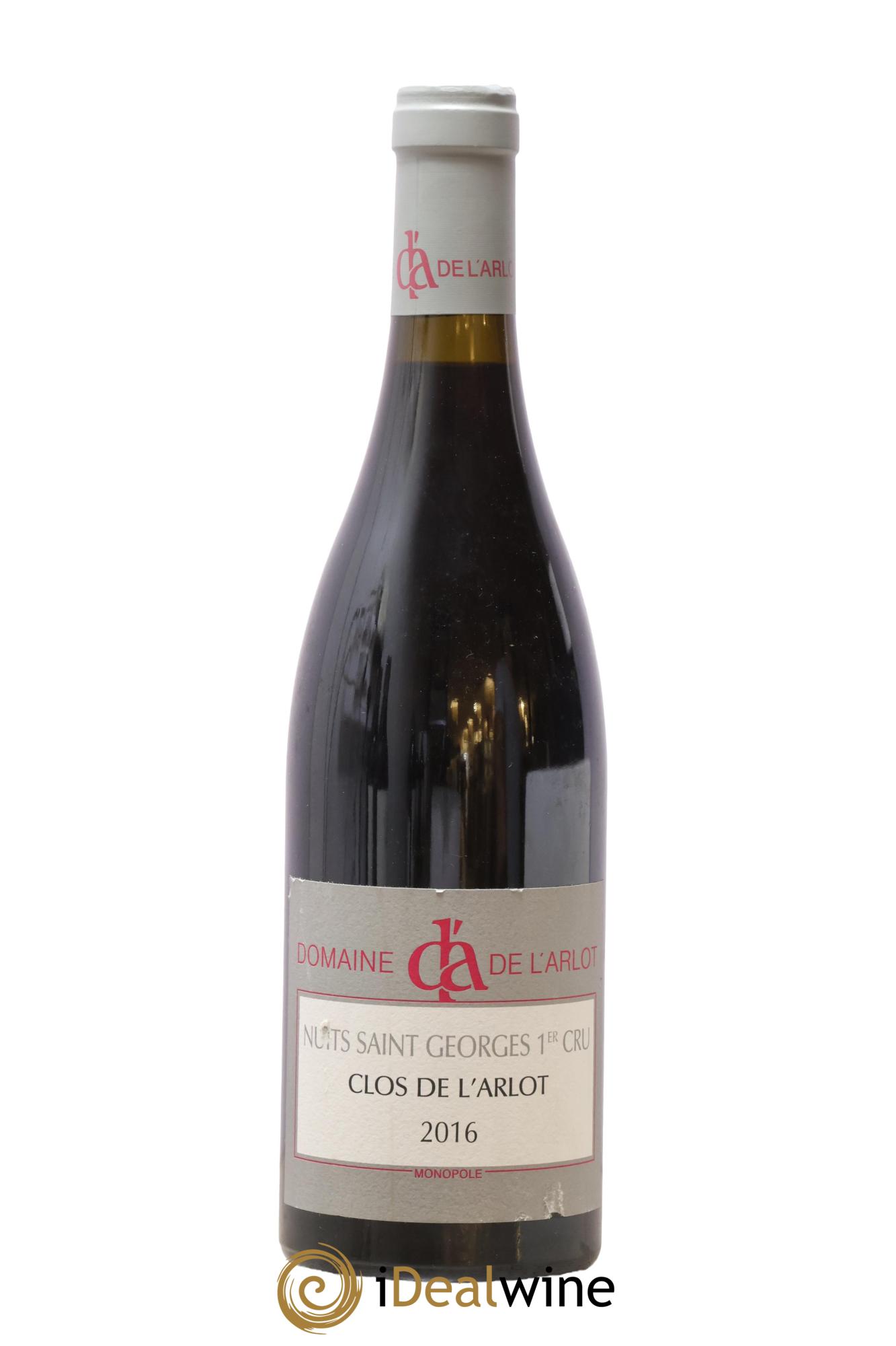 Nuits-Saint-Georges 1er Cru Clos de l'Arlot Domaine de l'Arlot 2016 - Posten von 1 Flasche - 0