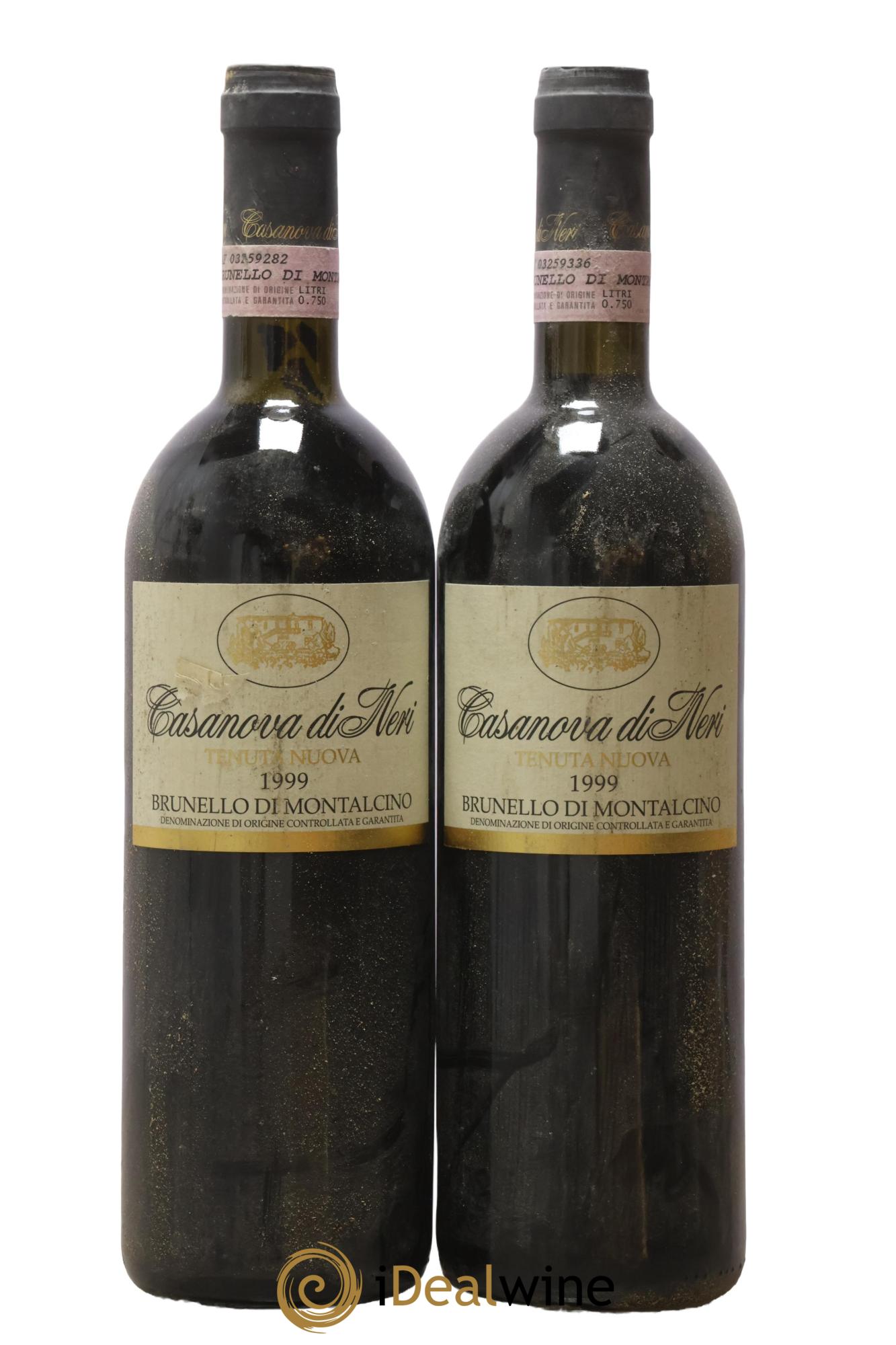 Brunello di Montalcino DOCG Tenuta Nuova Casanova di Neri - Giacomo Neri 1999 - Lotto di 2 bottiglie - 0