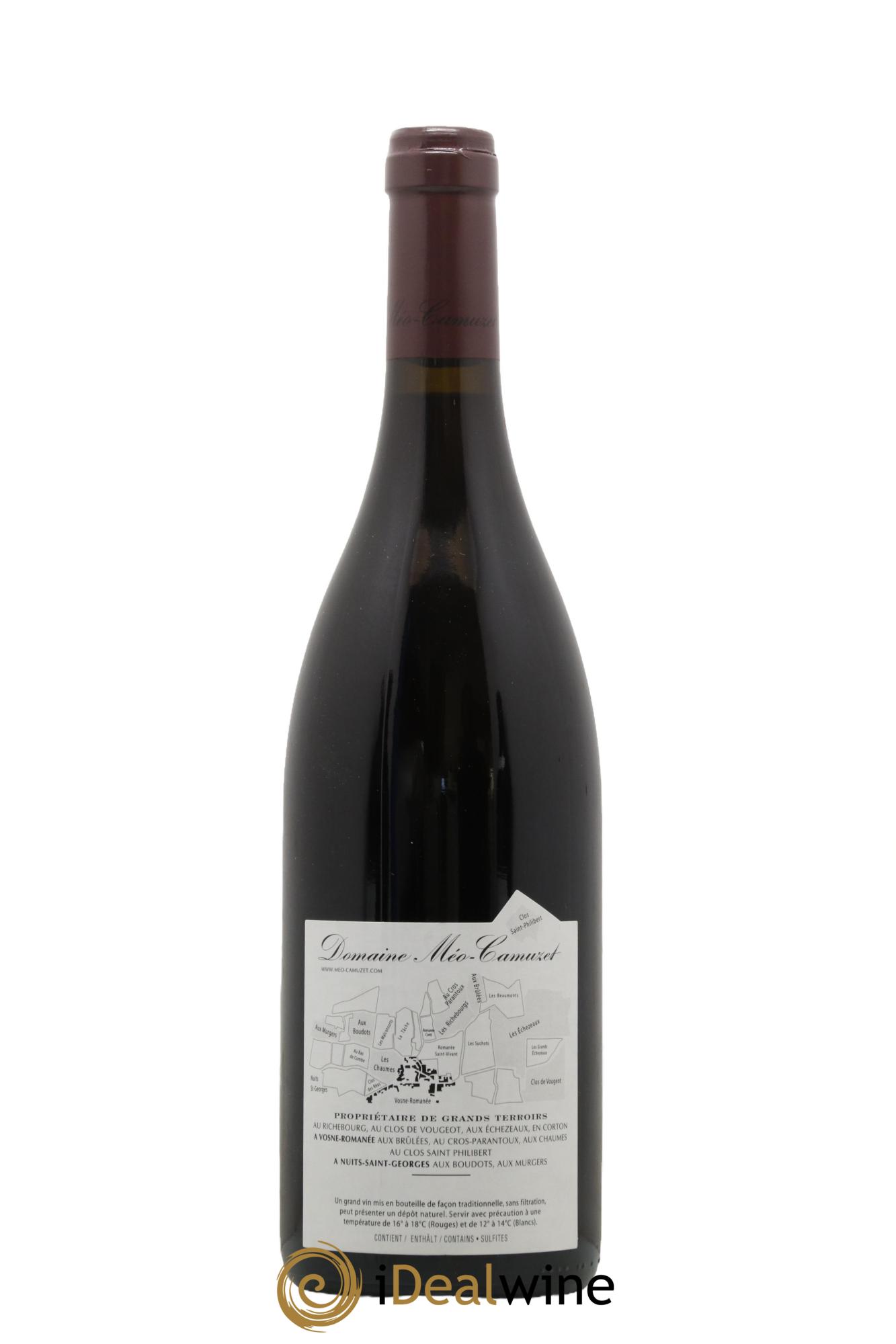 Nuits-Saint-Georges 1er Cru Aux Murgers Méo-Camuzet (Domaine) 2012 - Lot of 1 bottle - 1