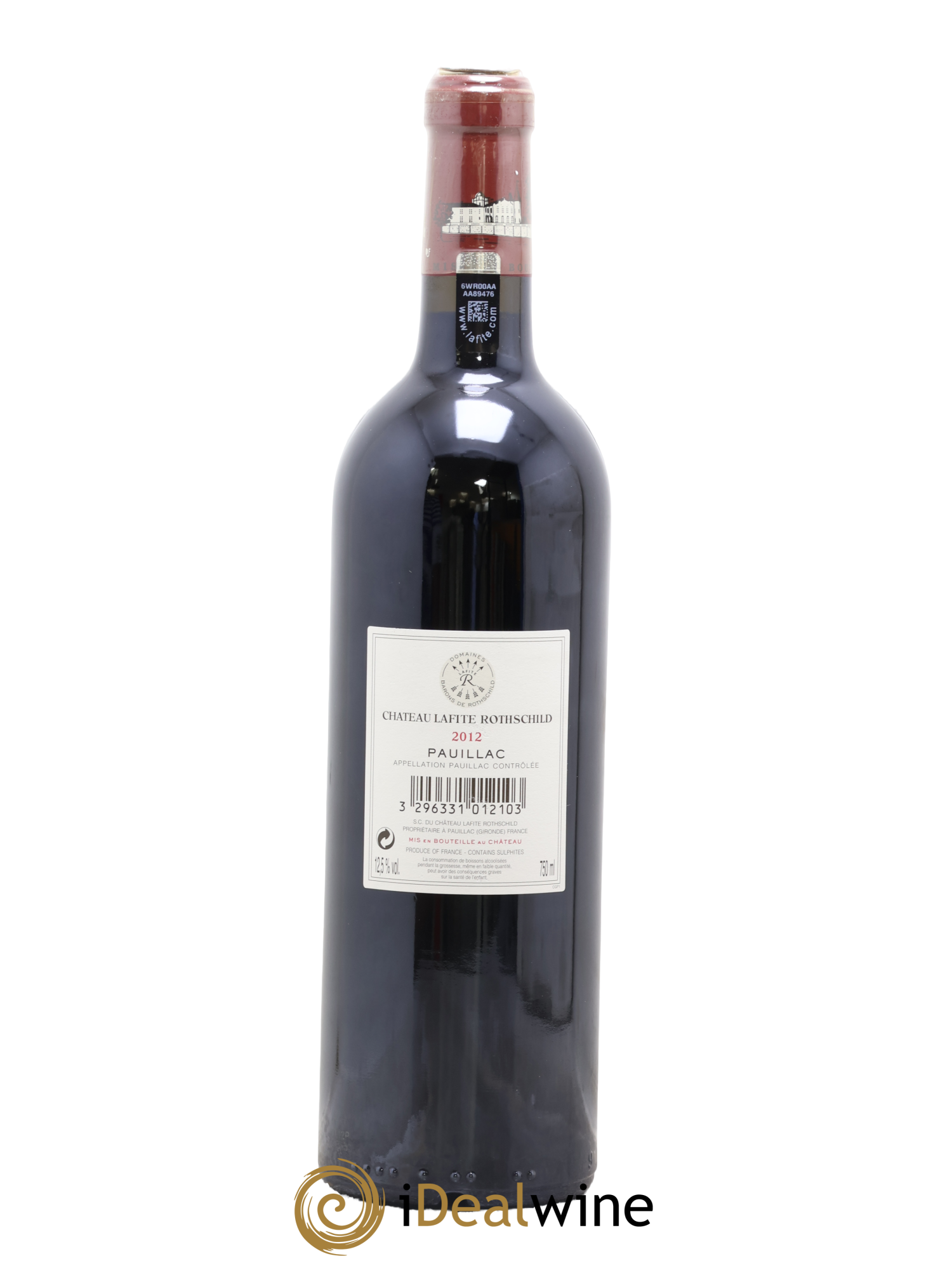 Château Lafite Rothschild 1er Grand Cru Classé 2012 - Lot de 1 bouteille - 1