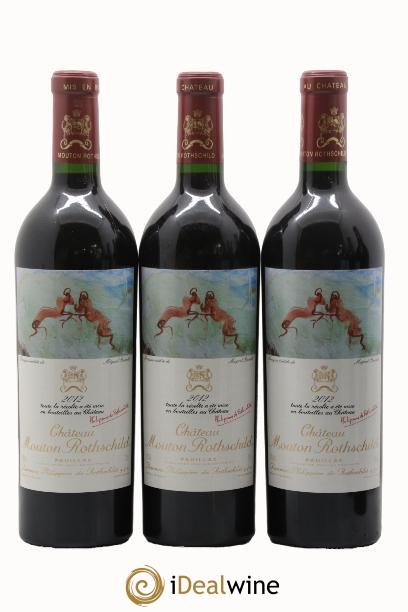 Château Mouton Rothschild 1er Grand Cru Classé 2012 - Lot de 6 bouteilles - 1