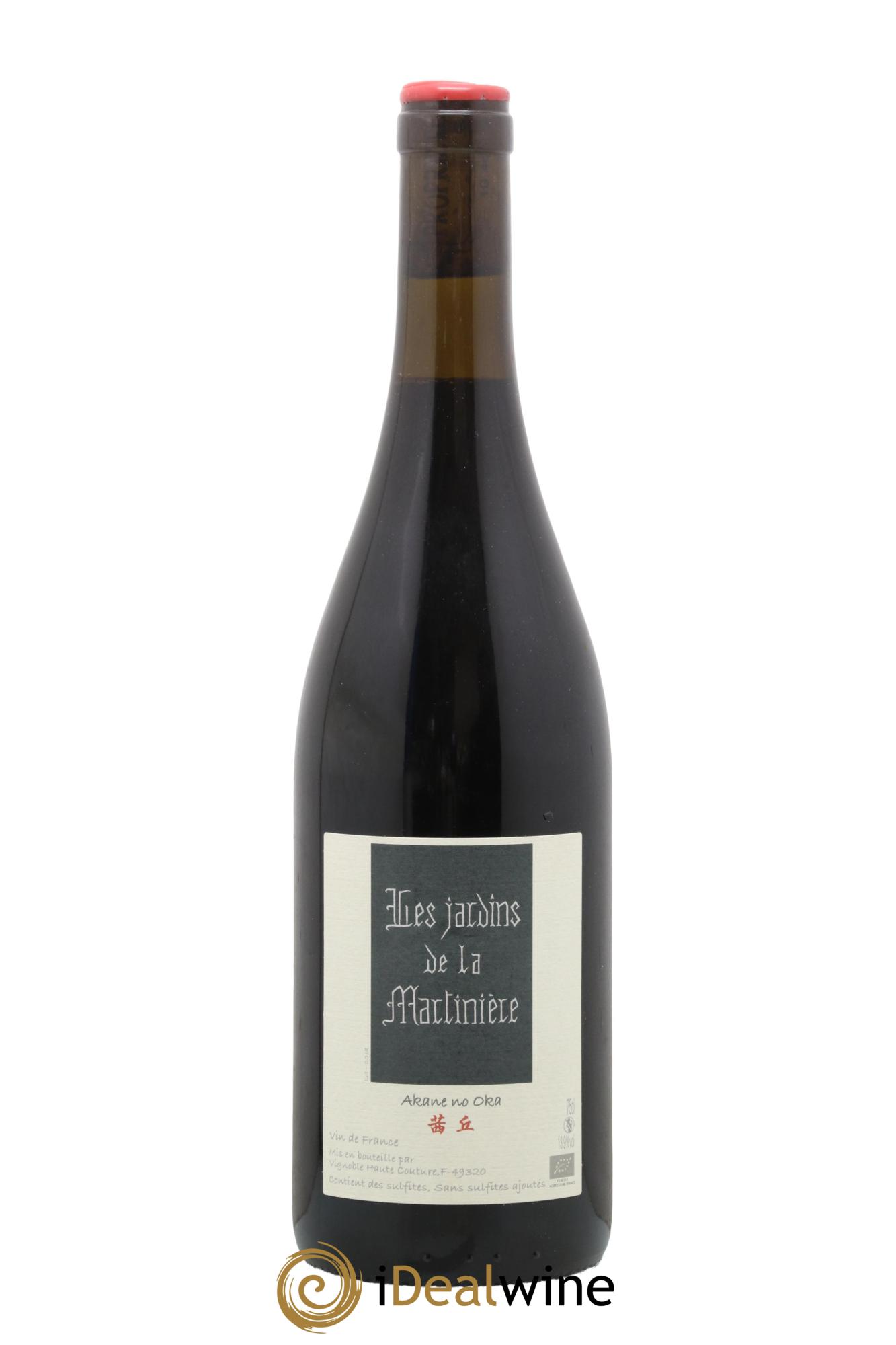 Vin de France Akane No Oka Les Jardins de la Martinière 2018 - Lot de 1 bouteille - 0