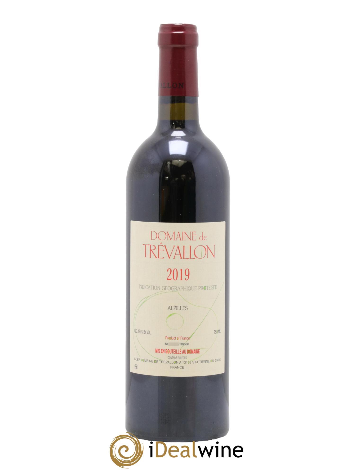 Alpilles Trévallon (Domaine de) Eloi Dürrbach 2019 - Lot de 1 bouteille - 0