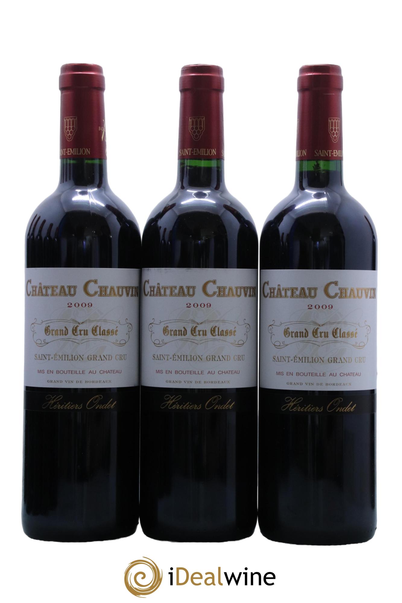 Château Chauvin Grand Cru Classé 2009 - Lot de 12 bouteilles - 2
