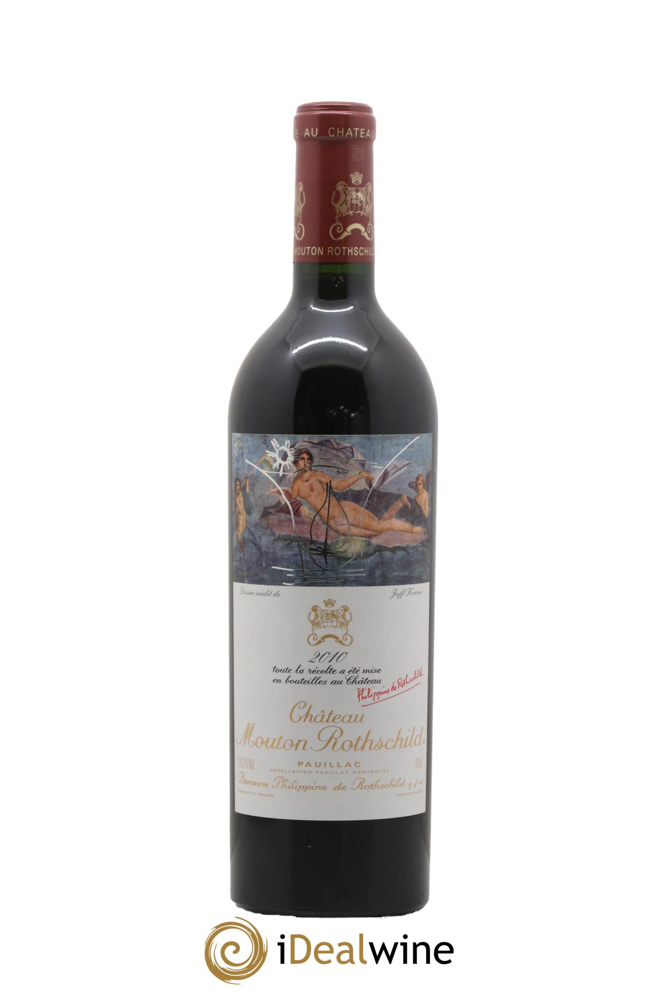 Château Mouton Rothschild 1er Grand Cru Classé 2010 - Posten von 1 Flasche - 0