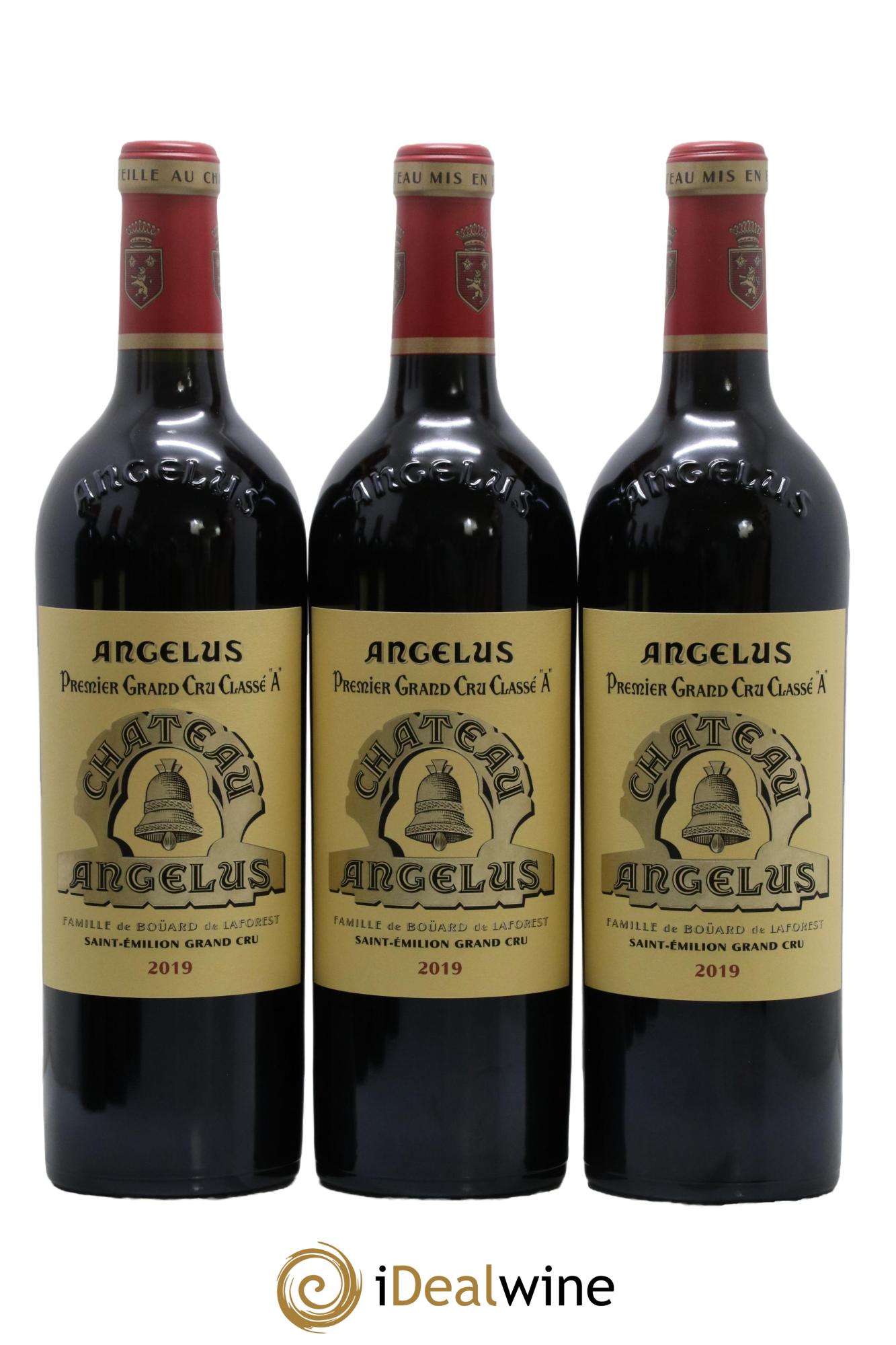 Château Angélus 1er Grand Cru Classé A 2019 - Lot of 6 bottles - 1