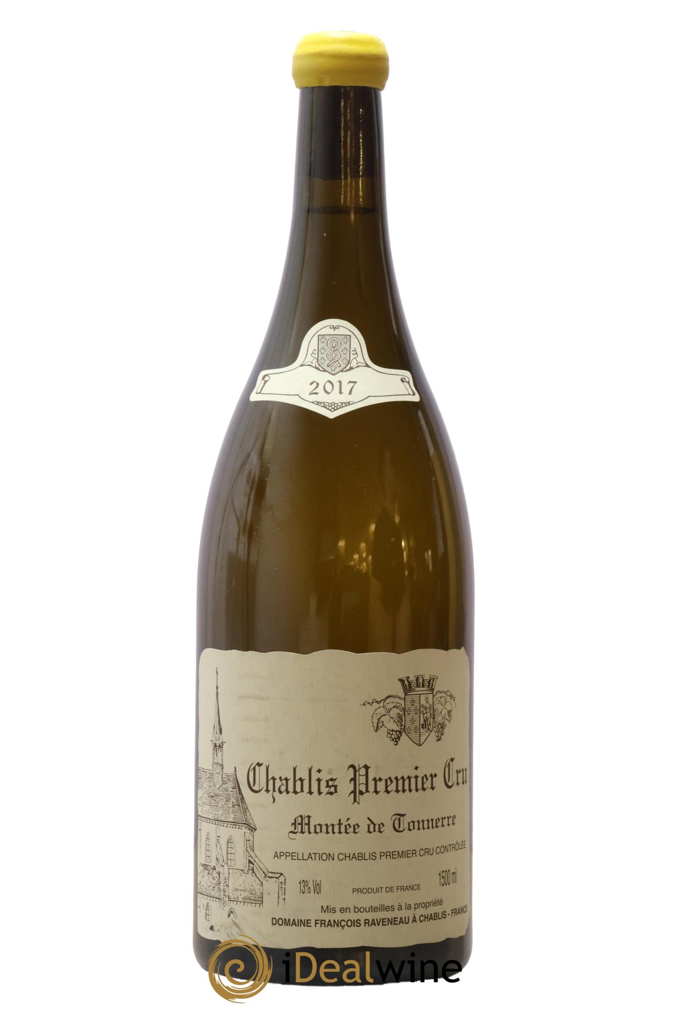 Chablis 1er Cru Montée de Tonnerre Raveneau (Domaine) 2017 - Lot de 1 magnum - 0