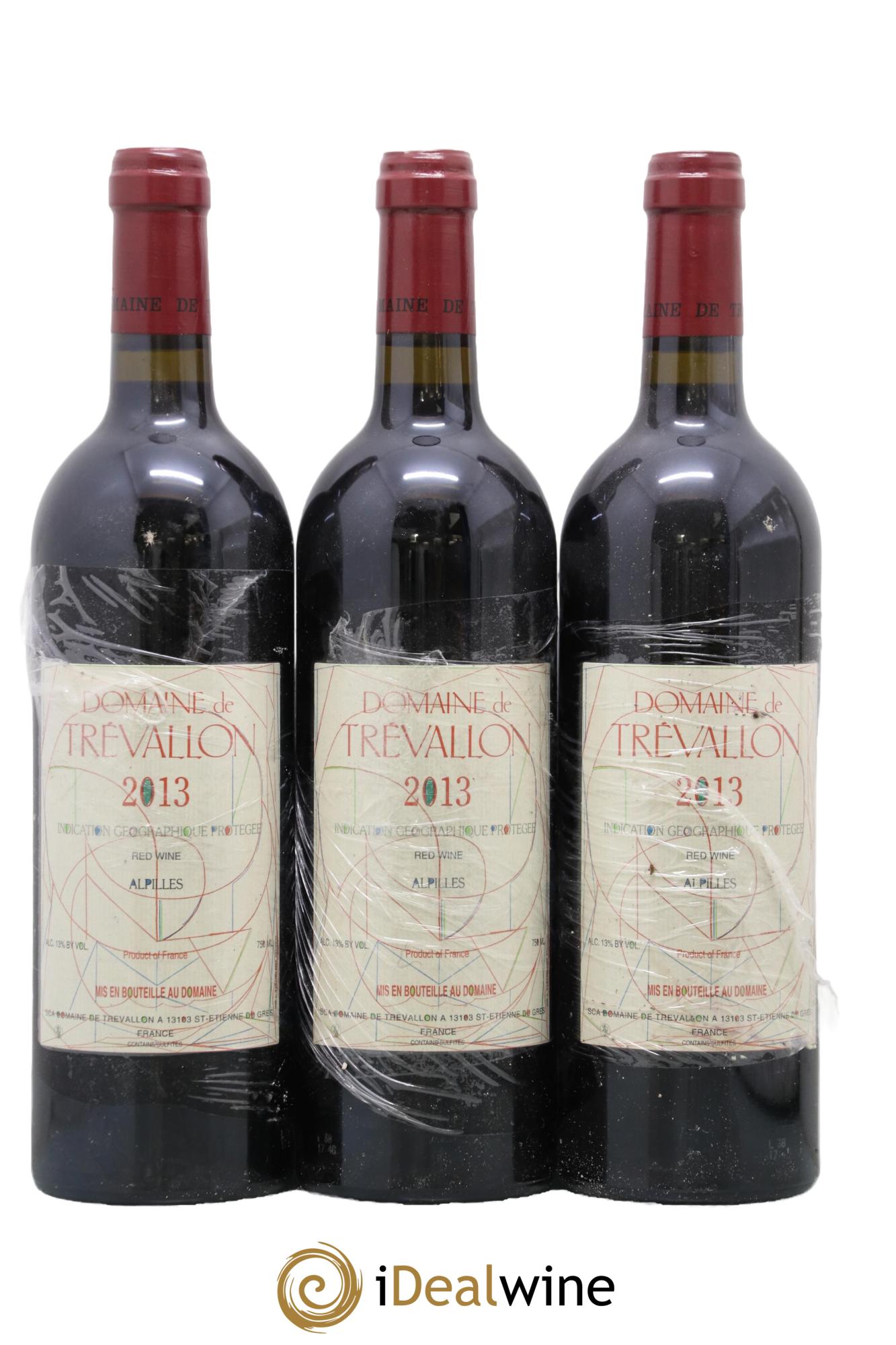 Alpilles Trévallon (Domaine de) Eloi Dürrbach 2013 - Posten von 3 Flaschen - 0