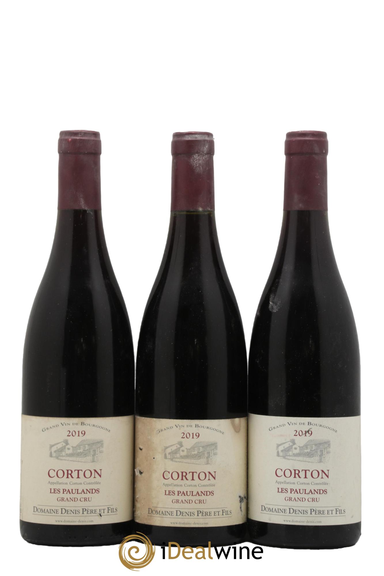 Corton Grand Cru Les Paulands Domaine Denis Pere Et Fils 2019 - Lot de 3 bouteilles - 0