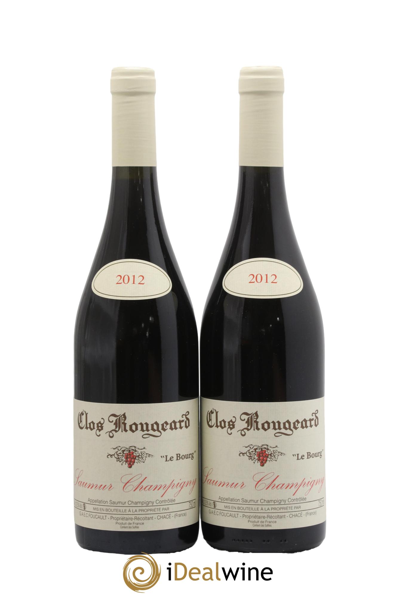 Saumur-Champigny Le Bourg Clos Rougeard 2012 - Posten von 2 Flaschen - 0