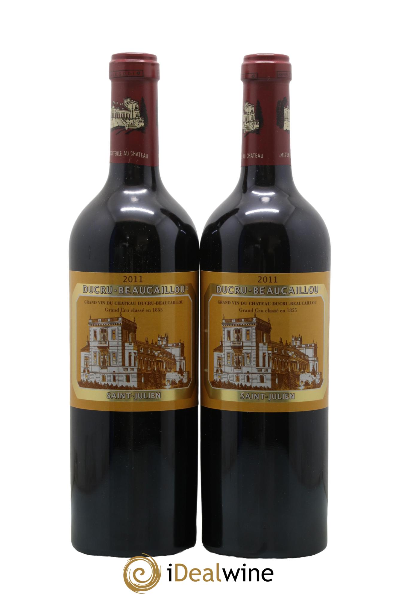 Château Ducru Beaucaillou 2ème Grand Cru Classé 2011 - Lotto di 2 bottiglie - 0