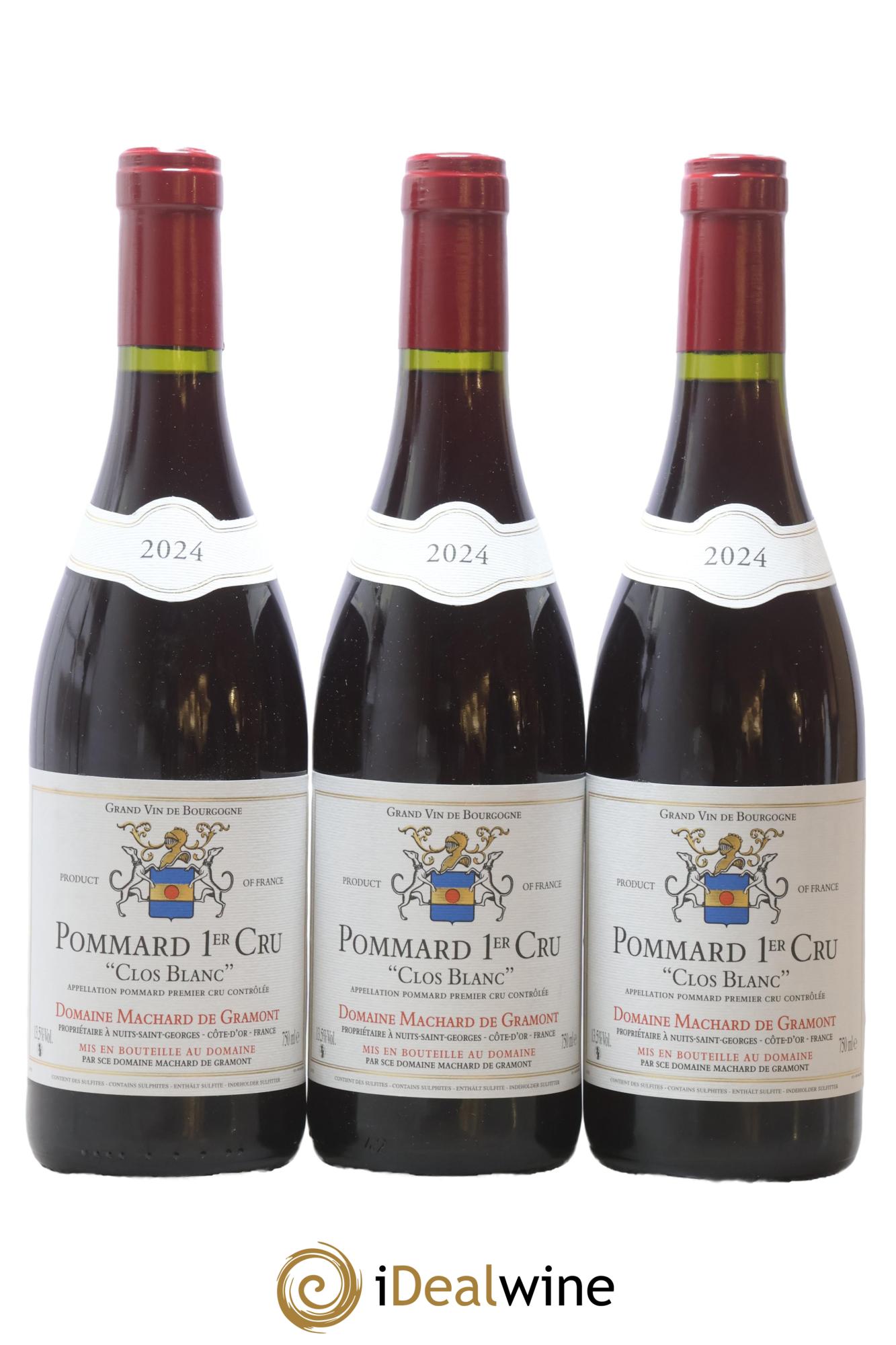 Pommard 1er Cru Clos Blanc Machard De Gramont 2024 - Posten von 3 Flaschen - 0