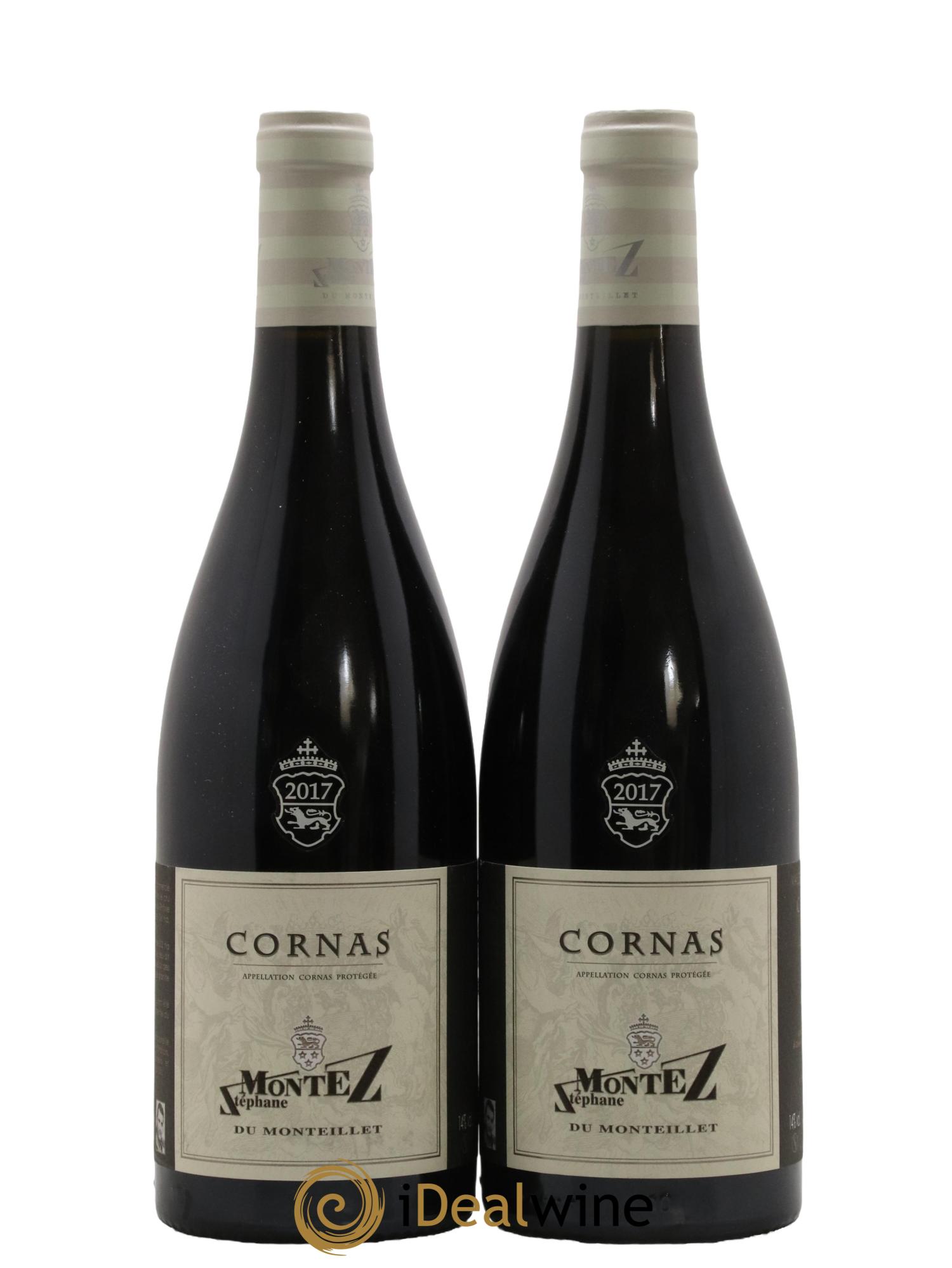 Cornas Les Cotes Domaine Montez 2017 - Lot de 2 bouteilles - 0