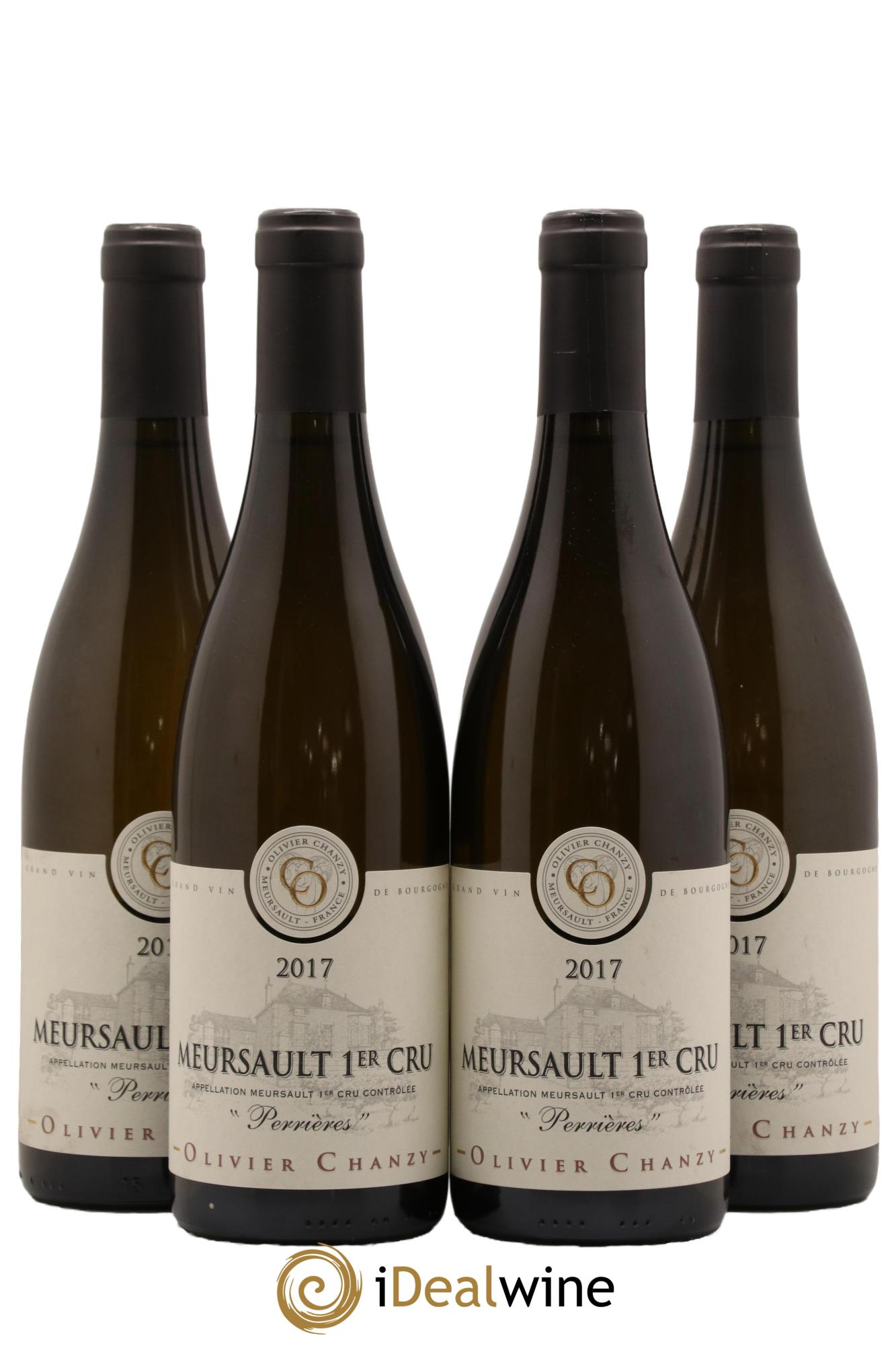 Meursault 1er Cru Perrieres Domaine Olivier Chanzy 2017 - Lot de 4 bouteilles - 0
